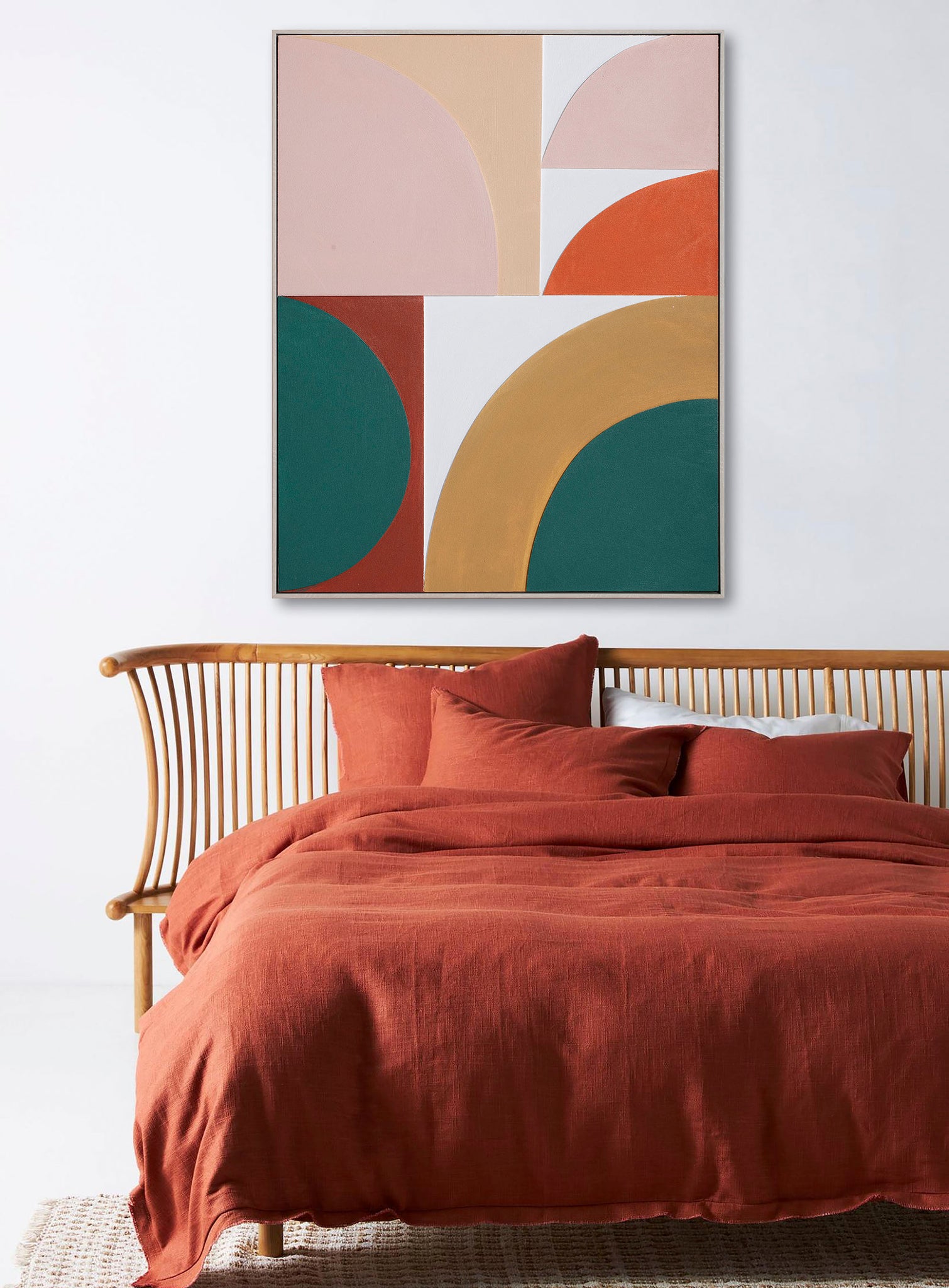Canvas Painting Ps 80X3.5X100 Abstract 2 Assorted.