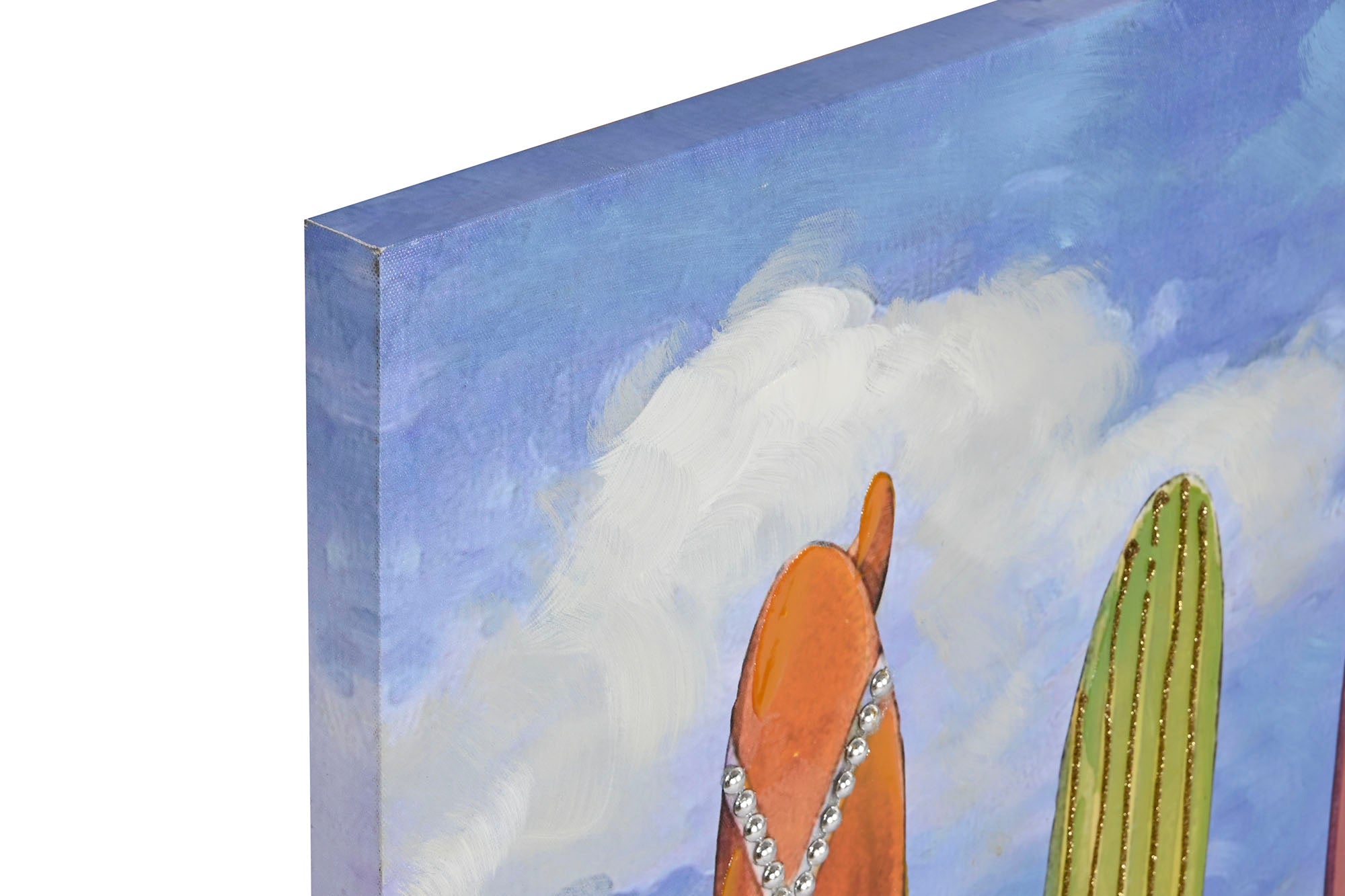 Pintura em tela Mdf 100X3X70 Surf 2 Surt.