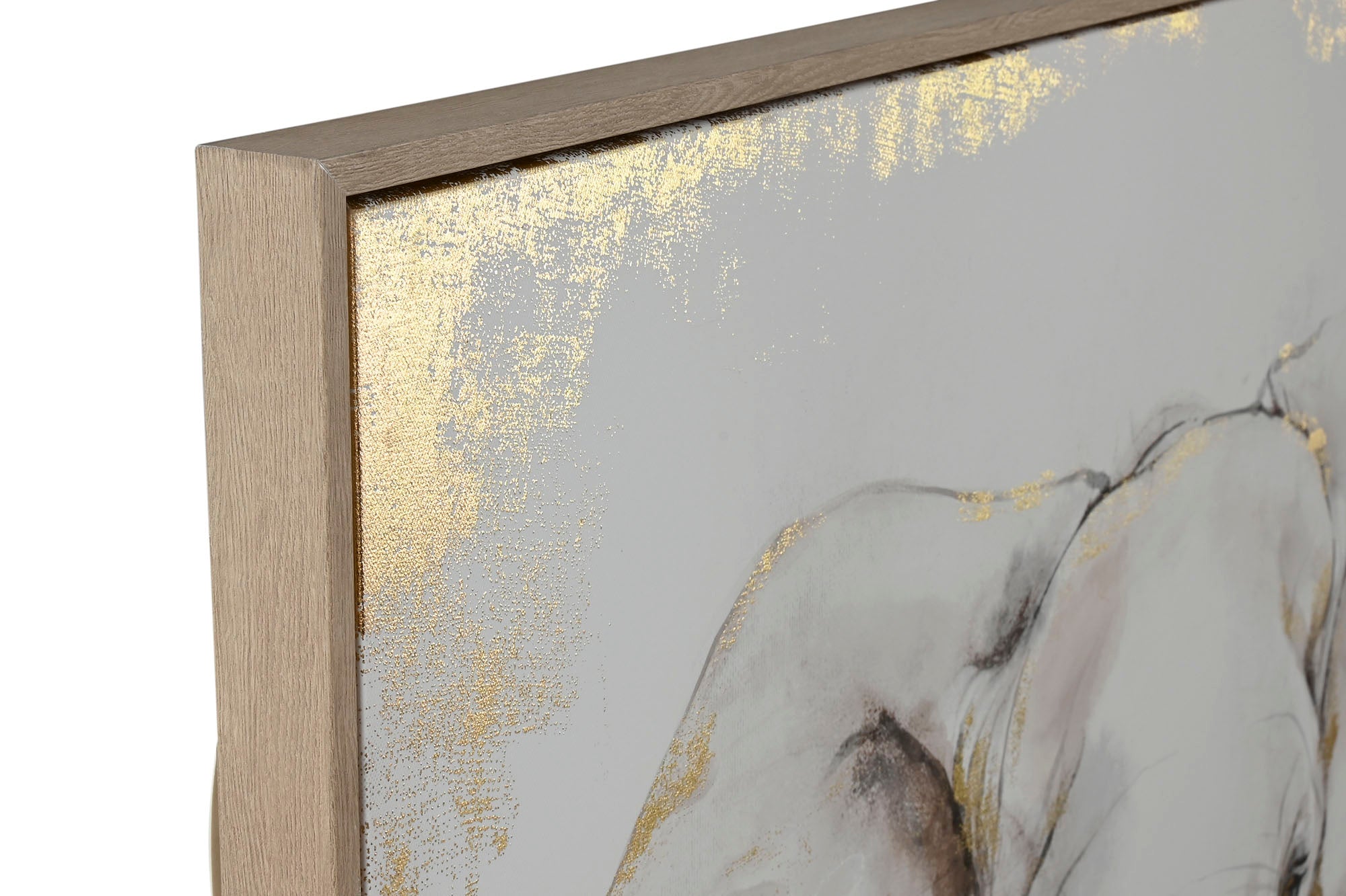 Pintura em tela Ps 100X4X140 Elefante 2 sortidos.