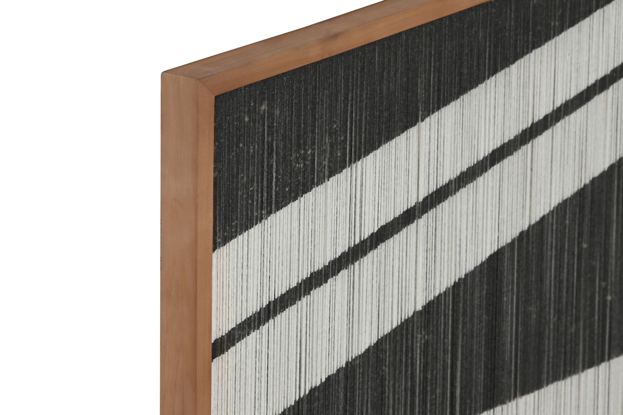 Cotton Fir Frame 60X3X80 Stripes 2 Assorted.