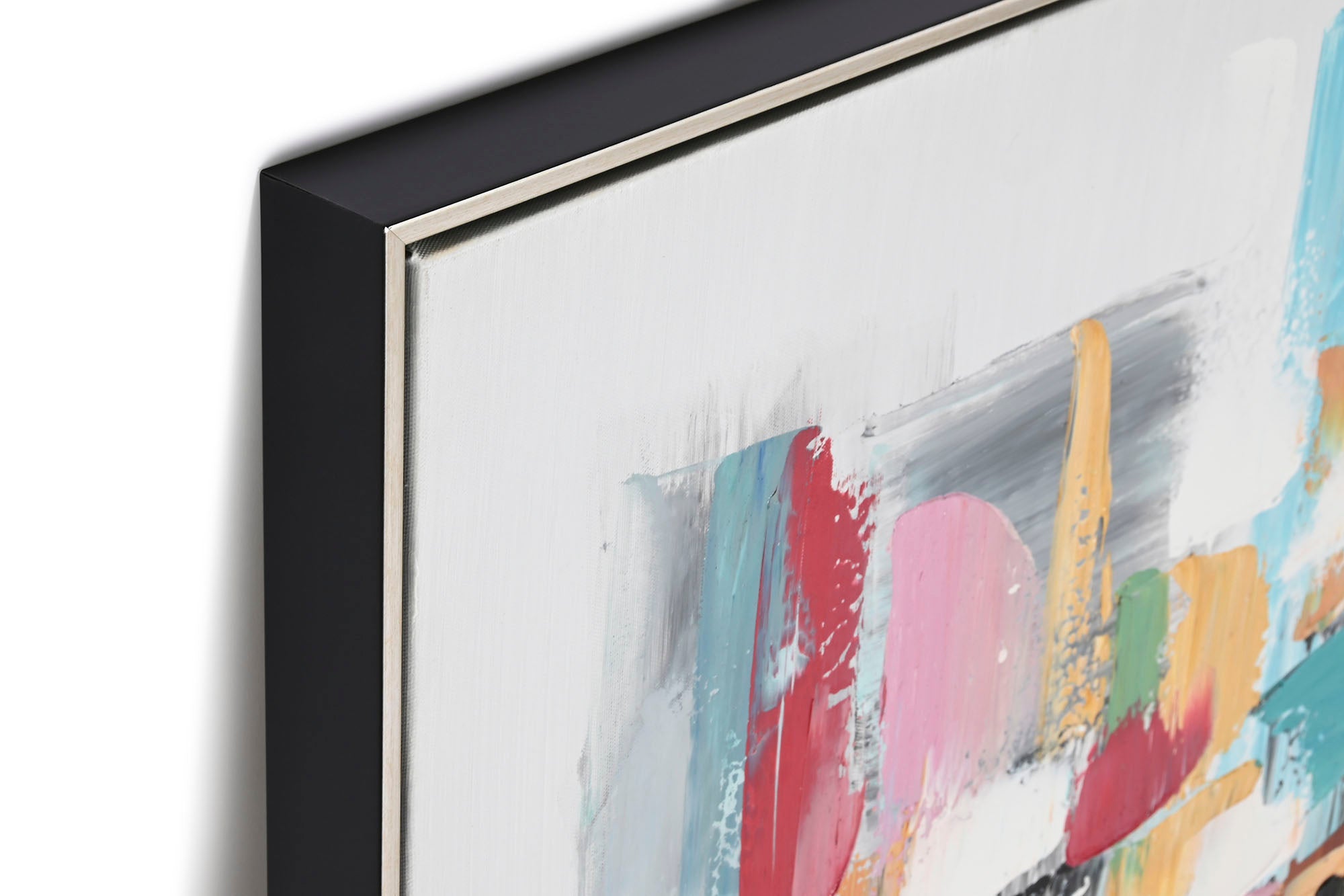 Pintura em tela Ps 82X4,5X82 Abstrata 2 sortidas.