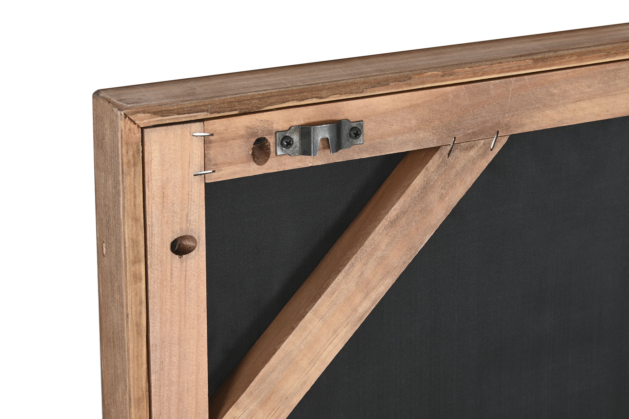Recycled Pine Wood Frame 62X4X82 Beige