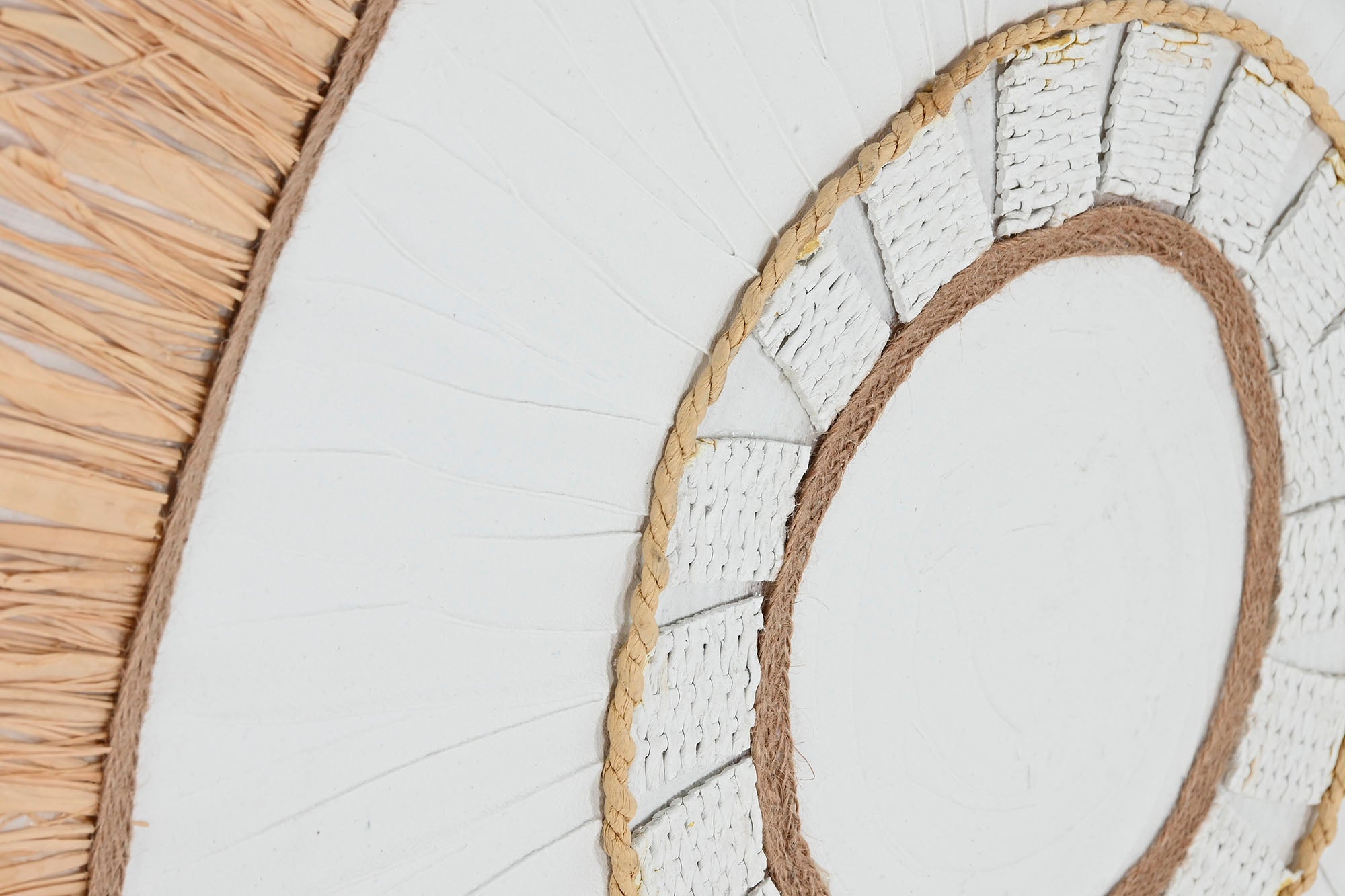 Pintura em tela de juta 92X4,5X92 Boho 2 sortidas.