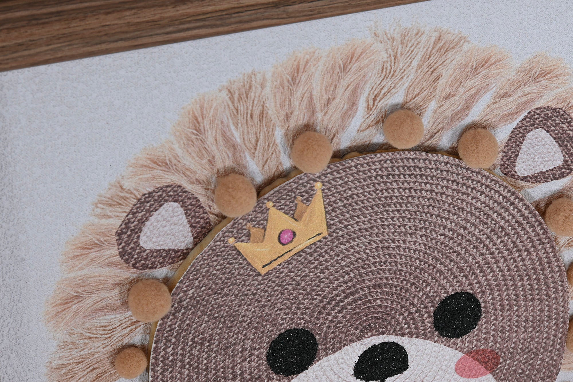 Pintura em tela Ráfia 30X2,6X30 Animal 3D 3 sortidas.