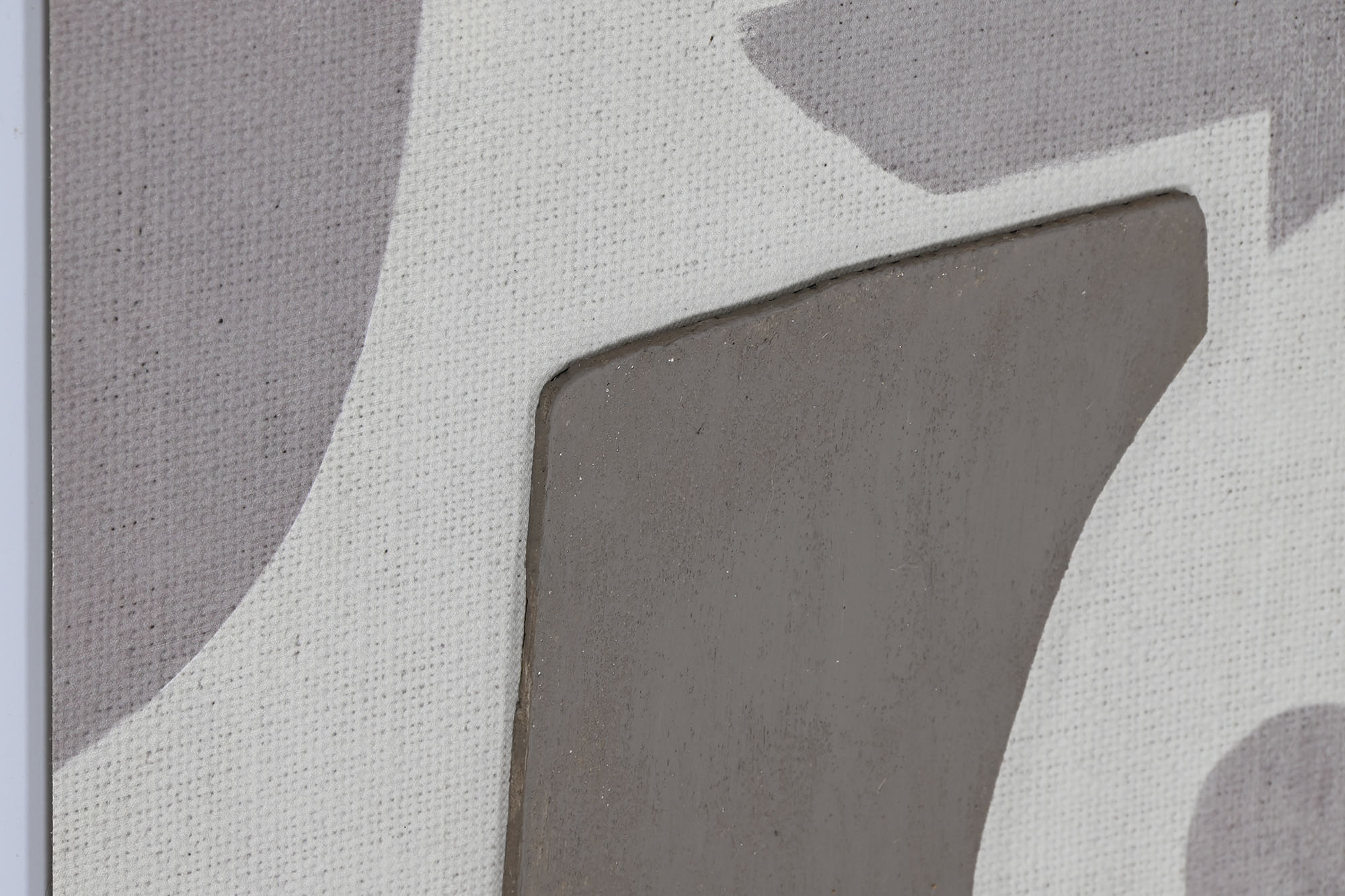 Pintura em tela de linho 40X3X50 Abstrata 3D 2 sortidas.