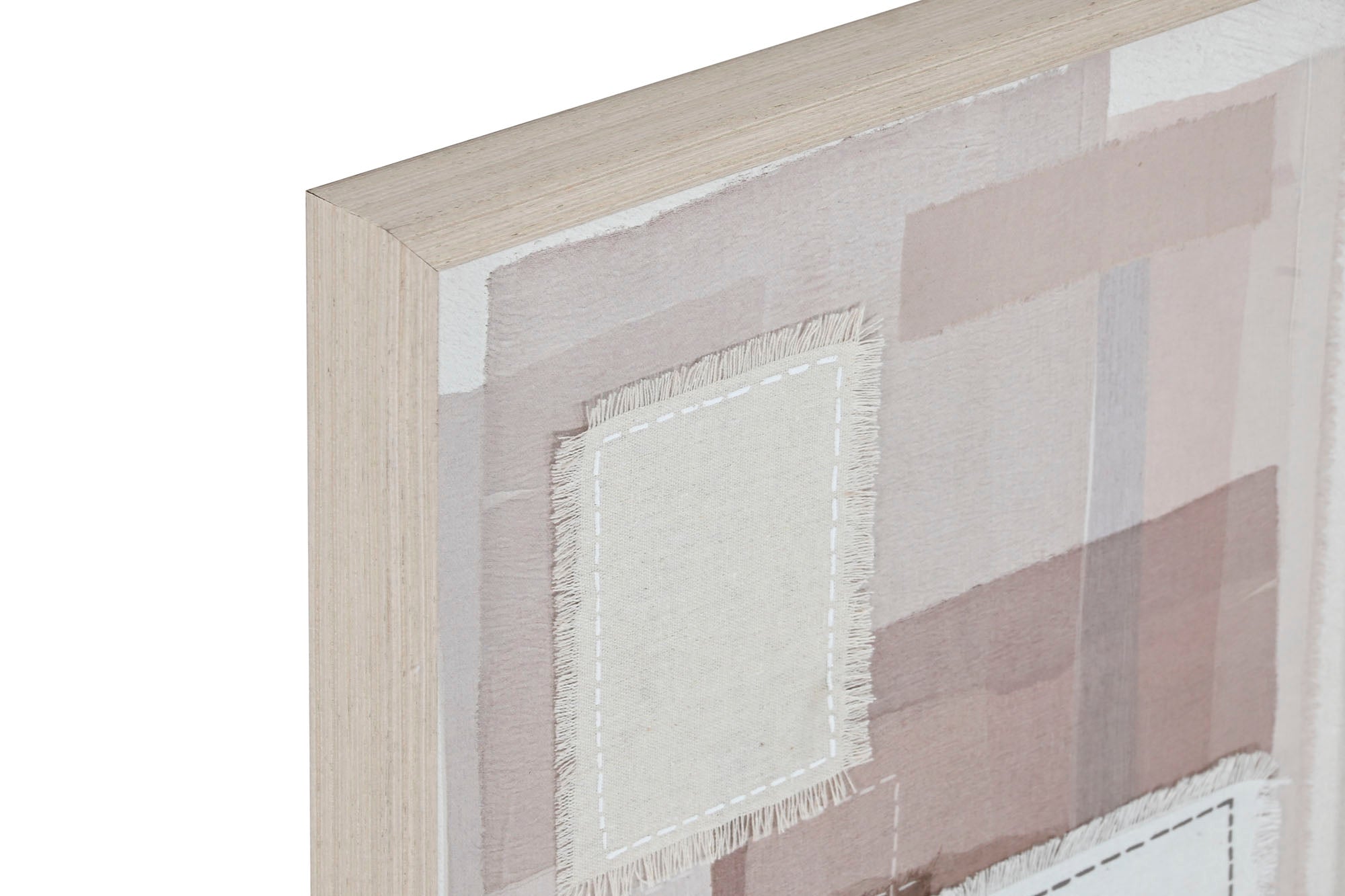 Pintura em tela de linho 40X2,5X50 Abstrata 3D 2 sortidas.