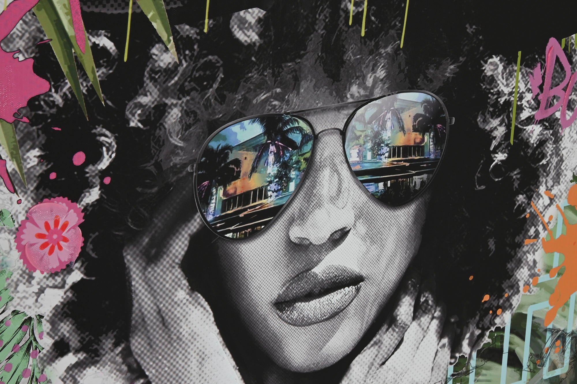 Pintura em Tela Ps 80X3.5X120 Urbano 2 Surt.