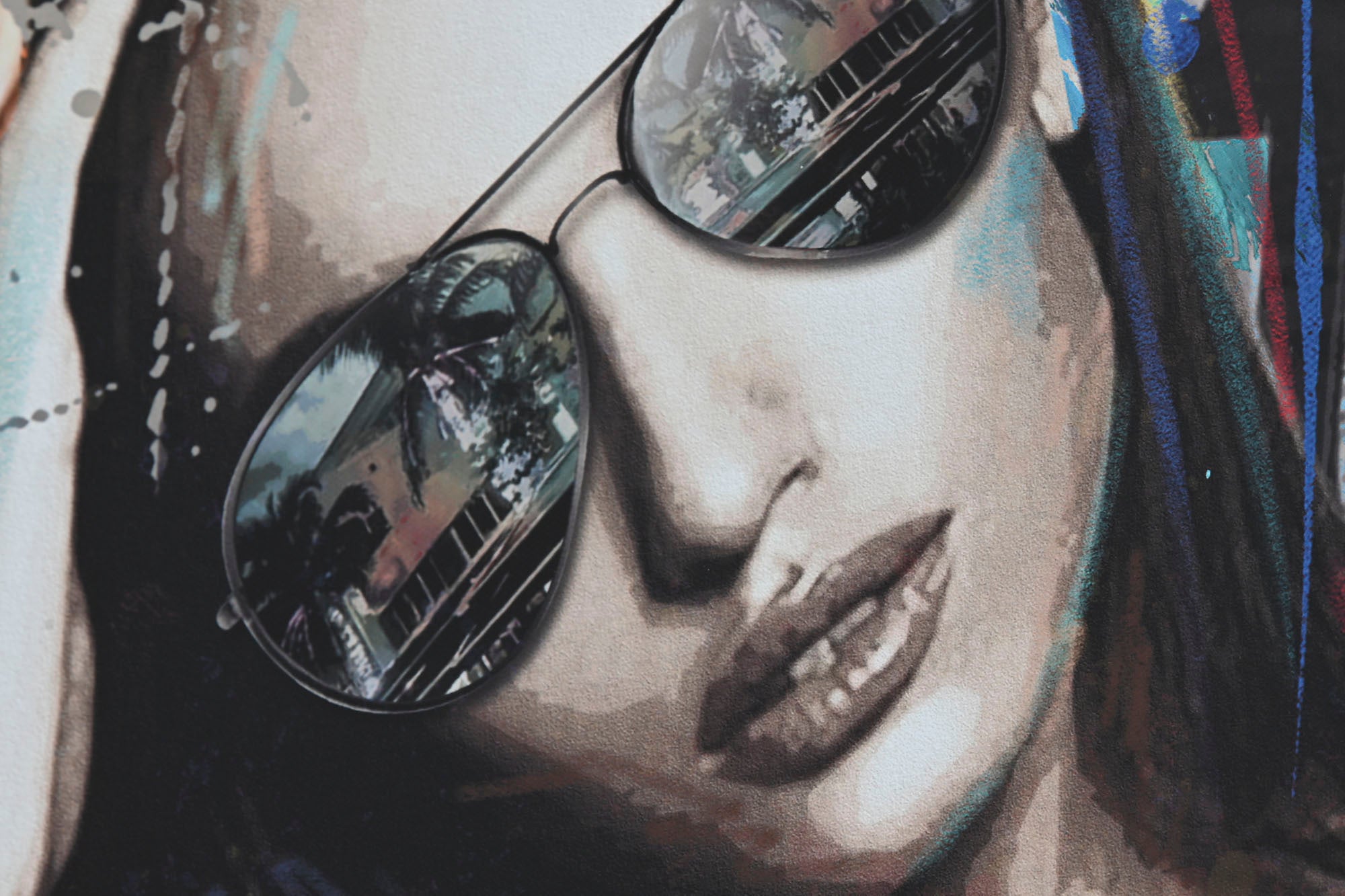 Pintura em Tela Ps 80X3.5X120 Urbano 2 Surt.