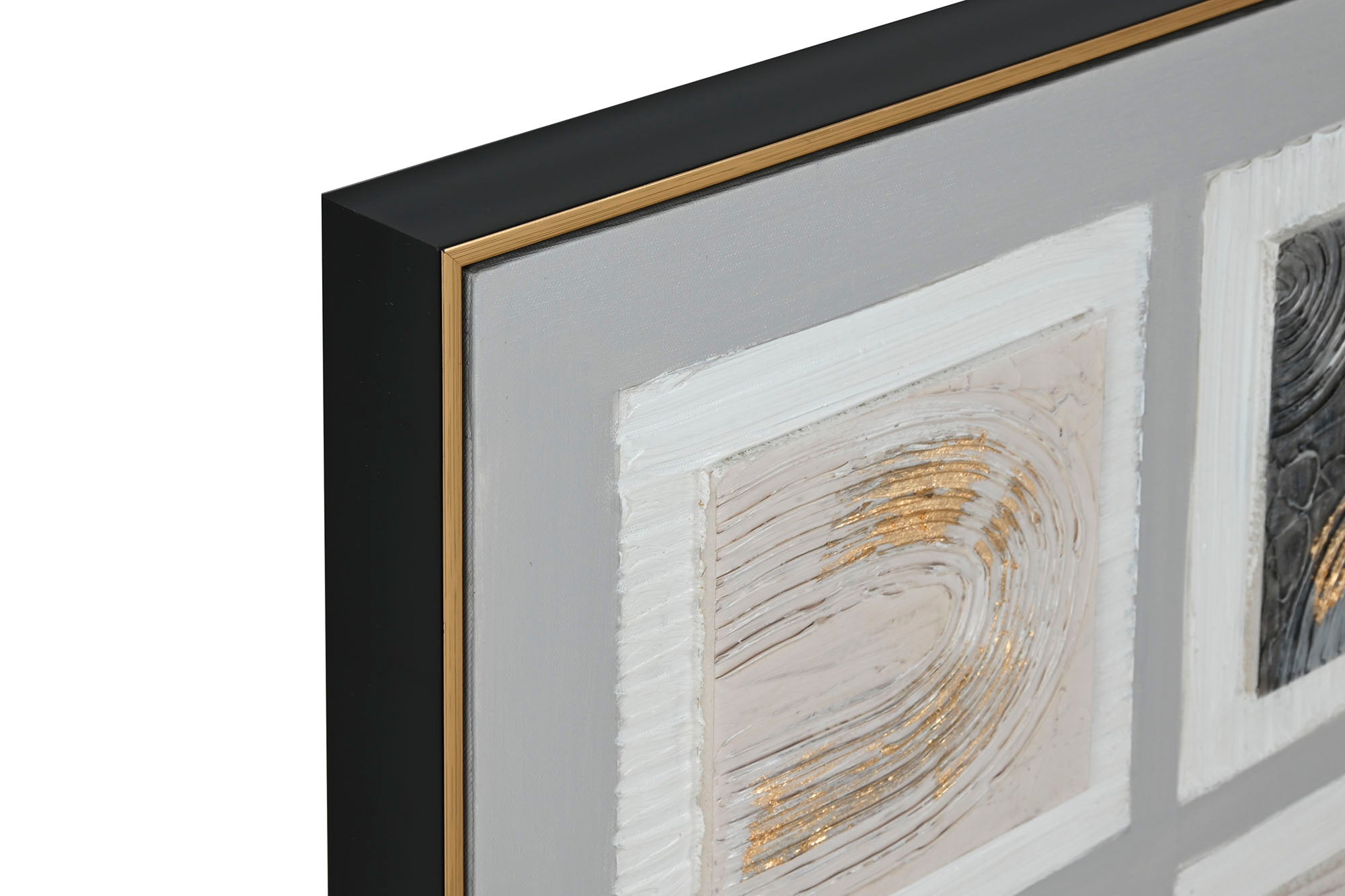 Pintura em tela Ps 82X5X82 quadrados 3D 2 sortidos