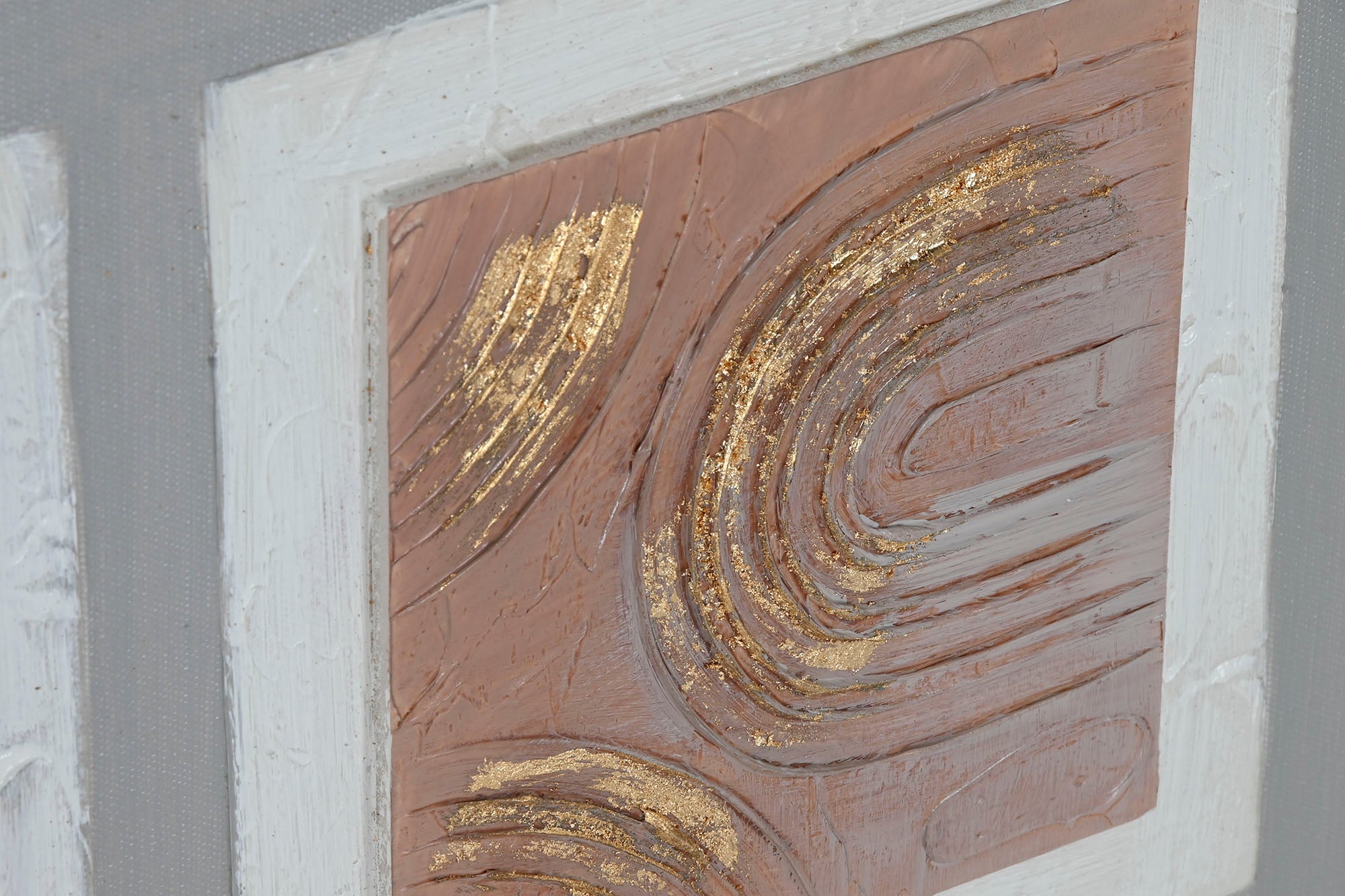 Pintura em tela Ps 82X5X82 quadrados 3D 2 sortidos