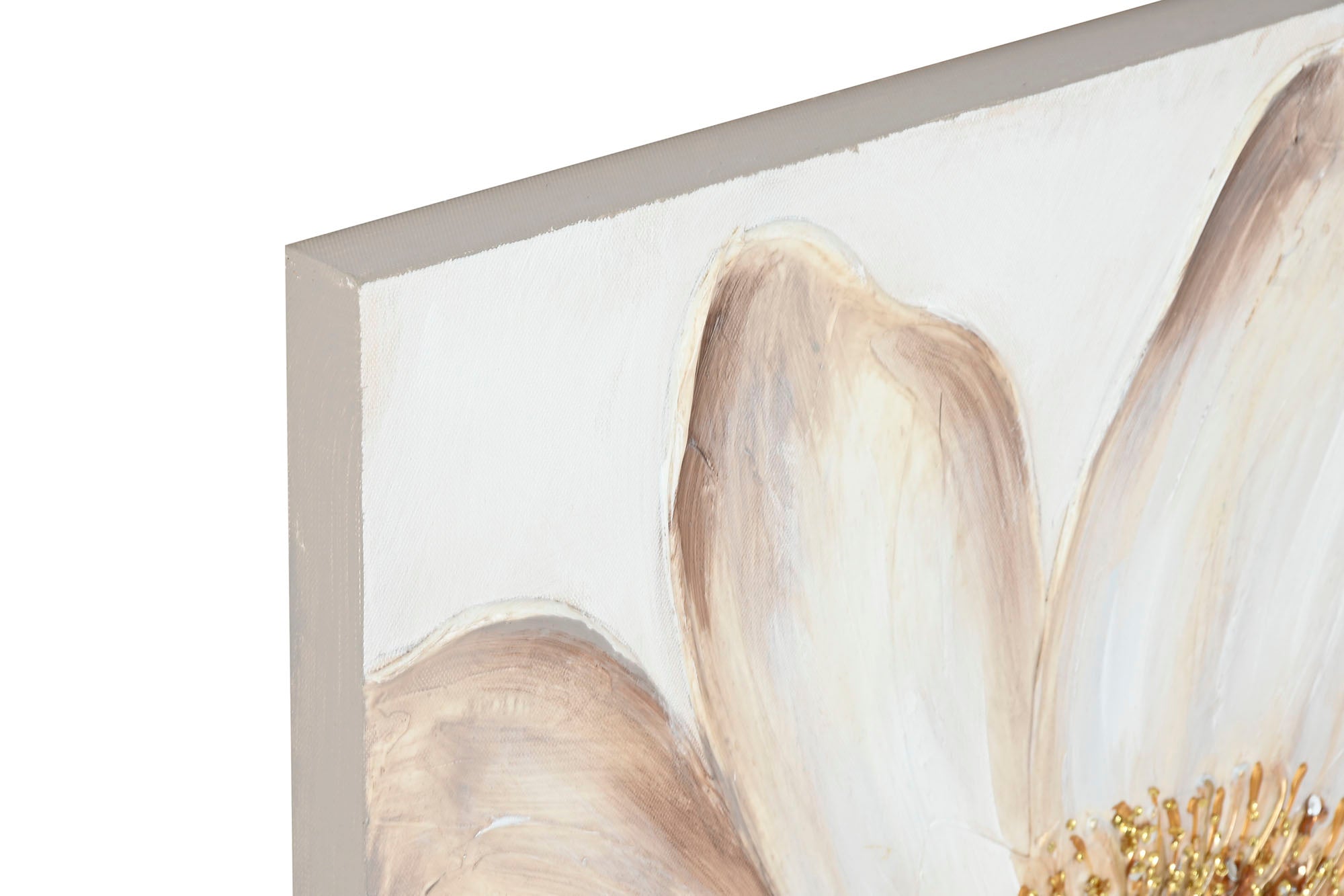 Quadro em tela MDF 60X3X60 Flores 2 sortidos.