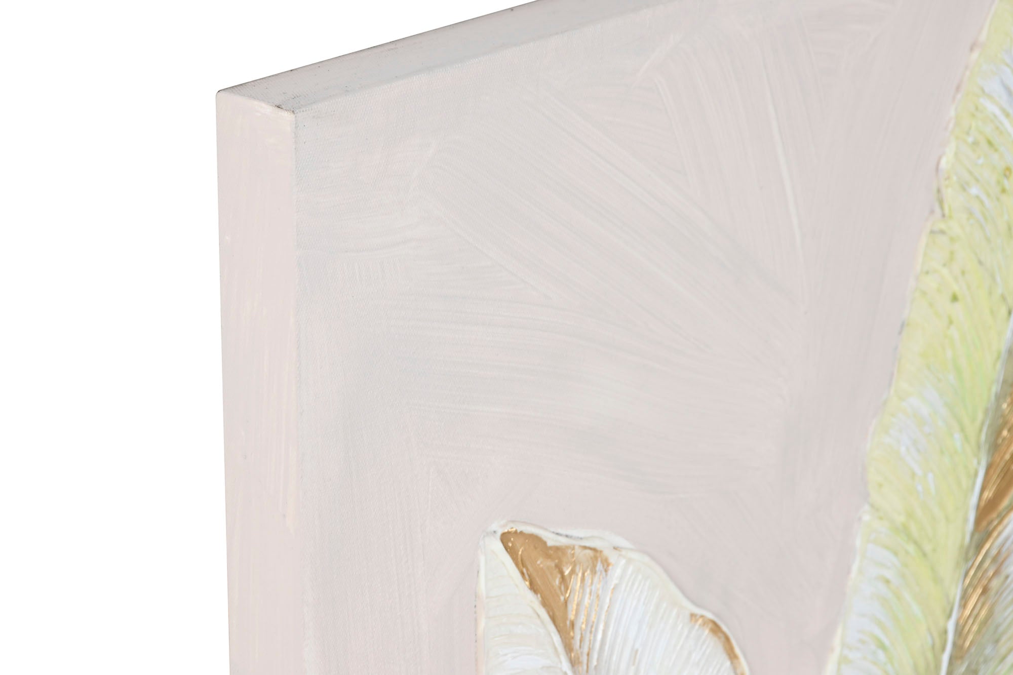 Quadro em tela MDF 50X3X100 Palmeira 2 sortidos.