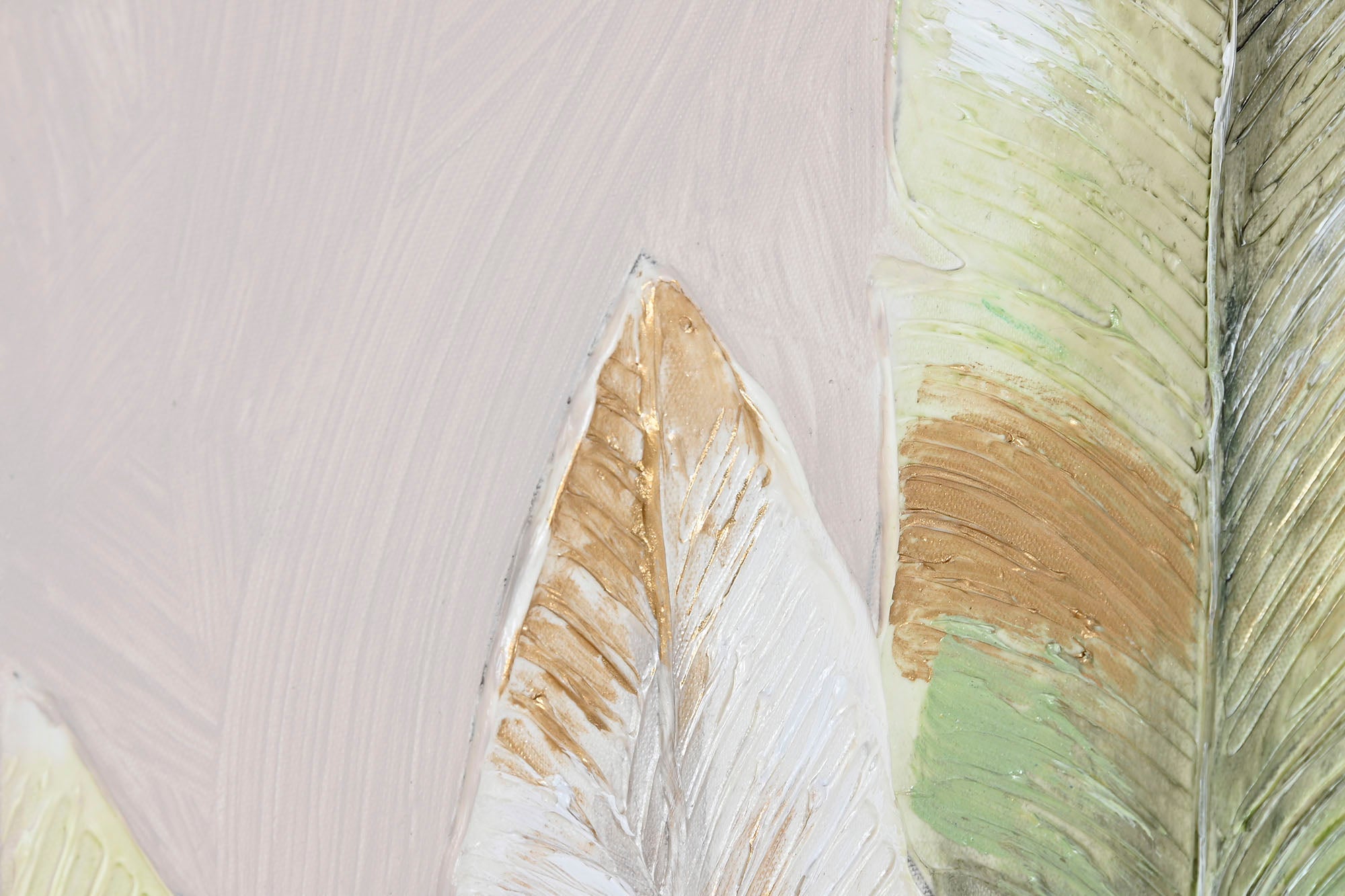 Quadro em tela MDF 50X3X100 Palmeira 2 sortidos.