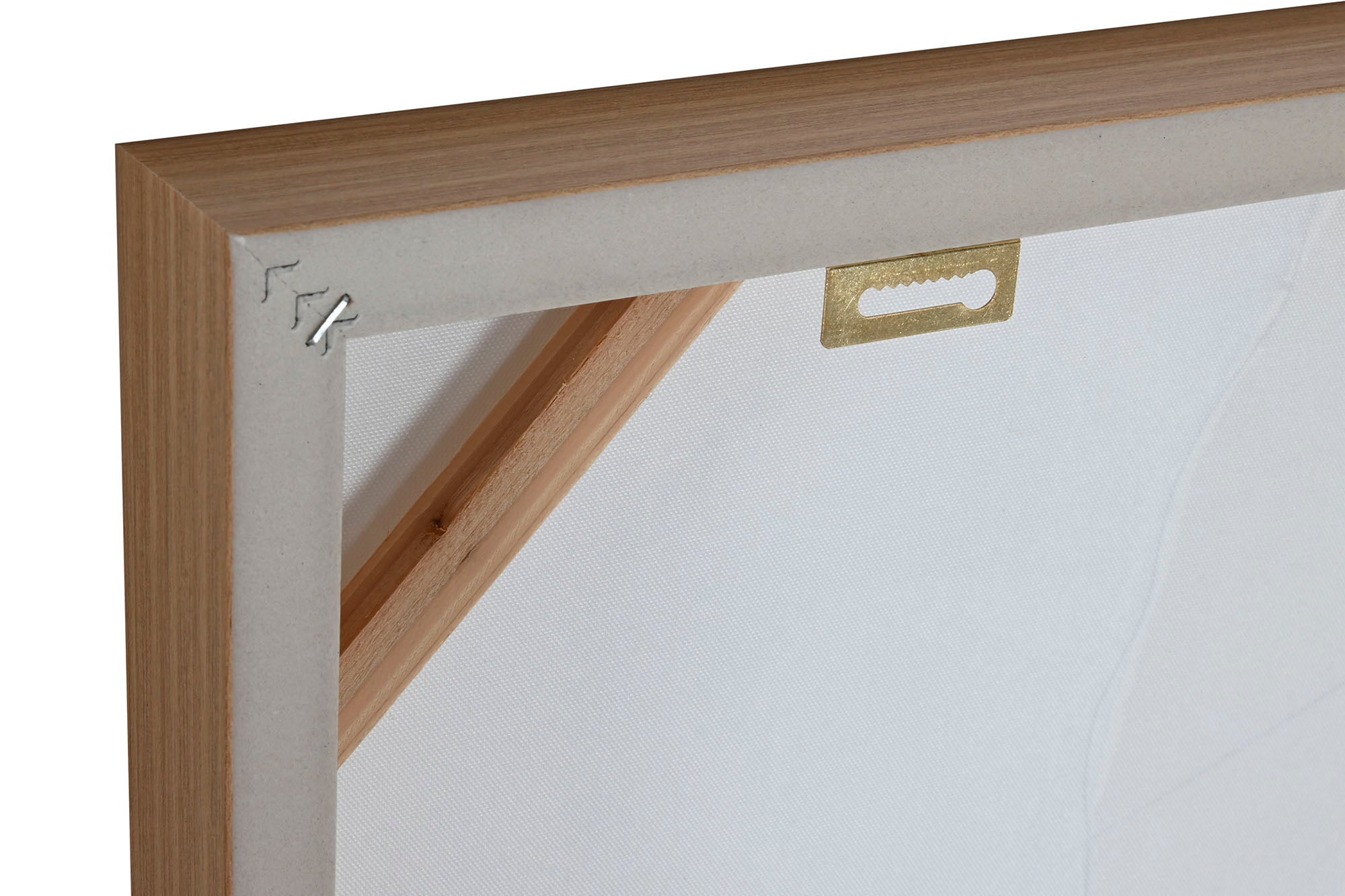 Cuadro Lienzo Mdf 82X4,5X82 Hojas 2 Surt.