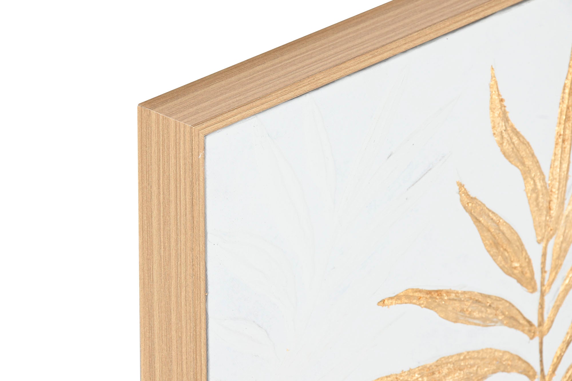 Moldura de tela MDF 42X4X42 folhas, 2 sortidas.