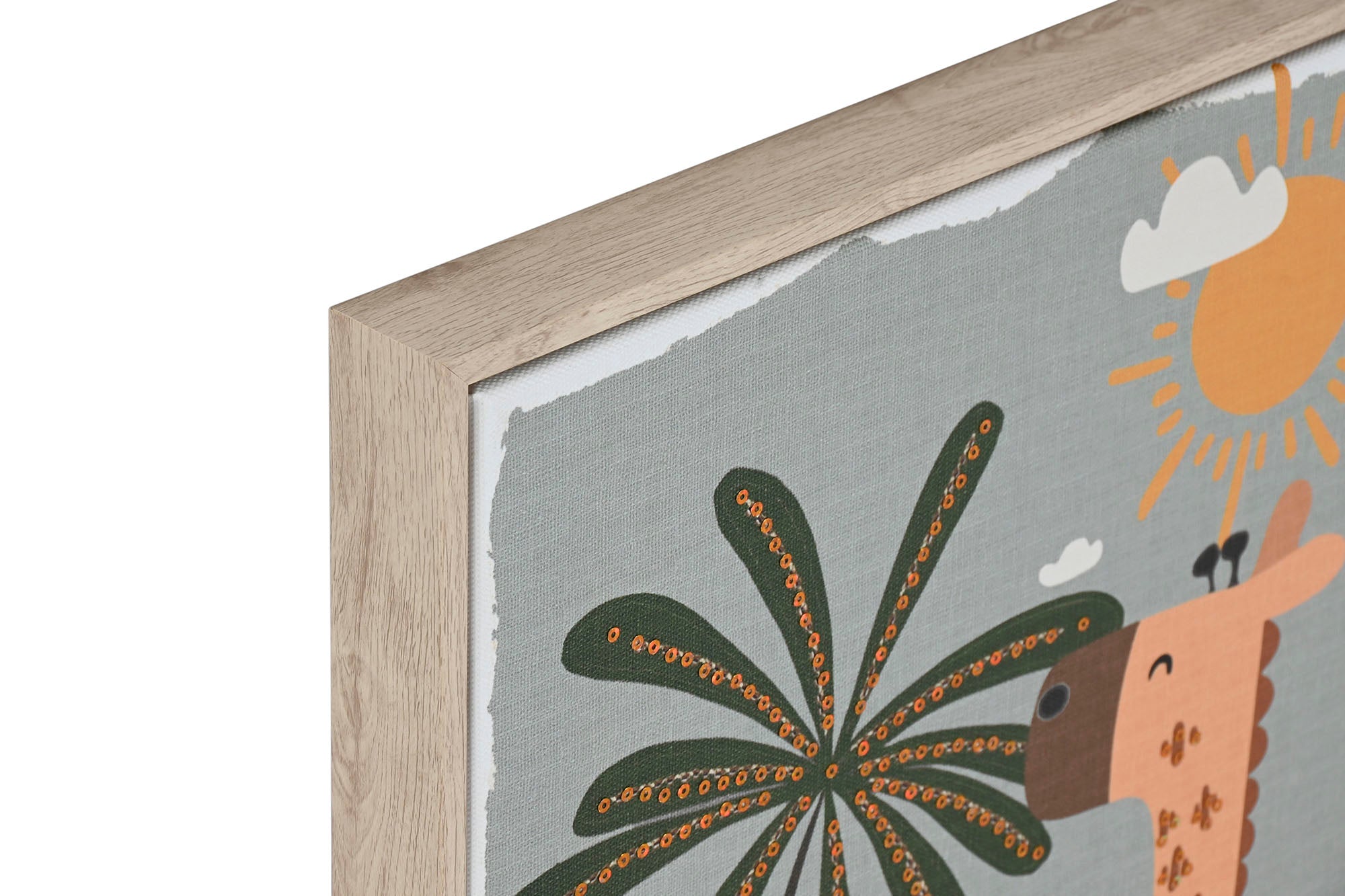 Cuadro Lienzo Ps 30X3X40 Animales 4 Surt.