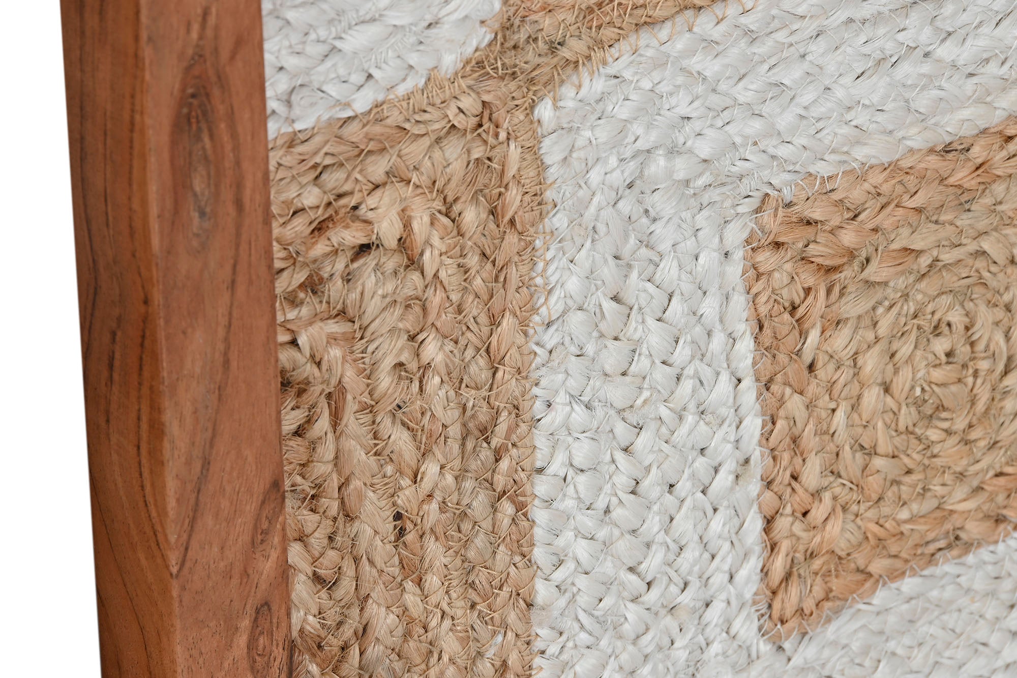 Jute Acacia Frame 40X3X60 Geometric 2 Assorted.