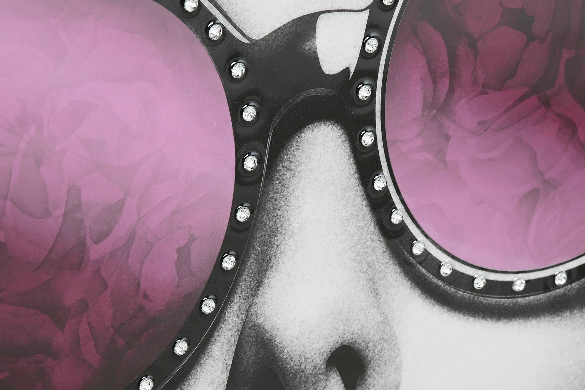 Pintura em tela Ps 60X3,5X80 Óculos para menina, 2 sortidos.