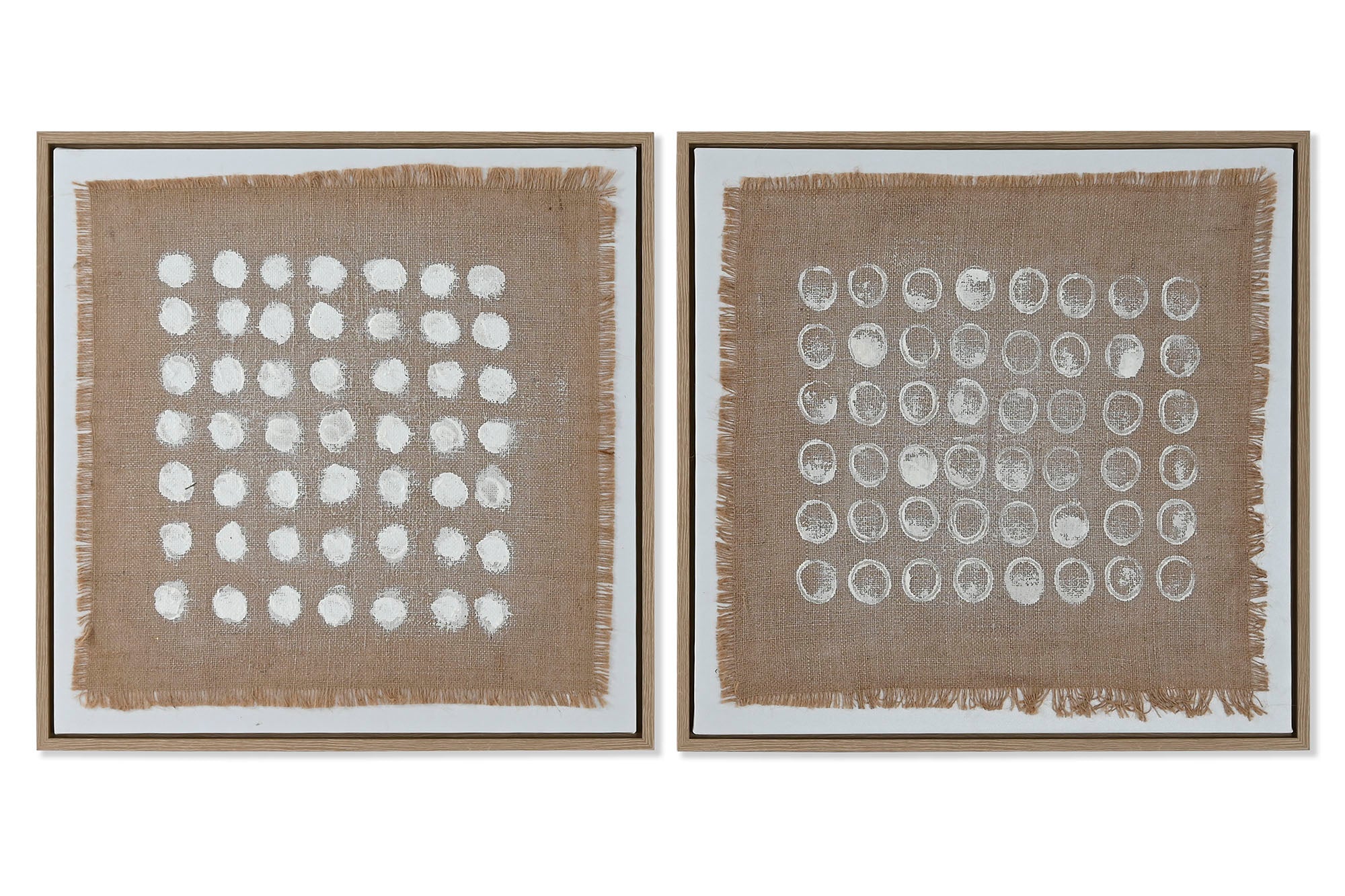 Cuadro Lienzo Yute 60X3,8X60 Moderno 2 Surt.