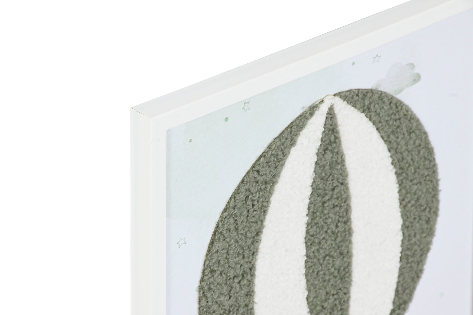 Pintura em tela de poliéster 30X1,8X40 3D Globo 4 sortidos.