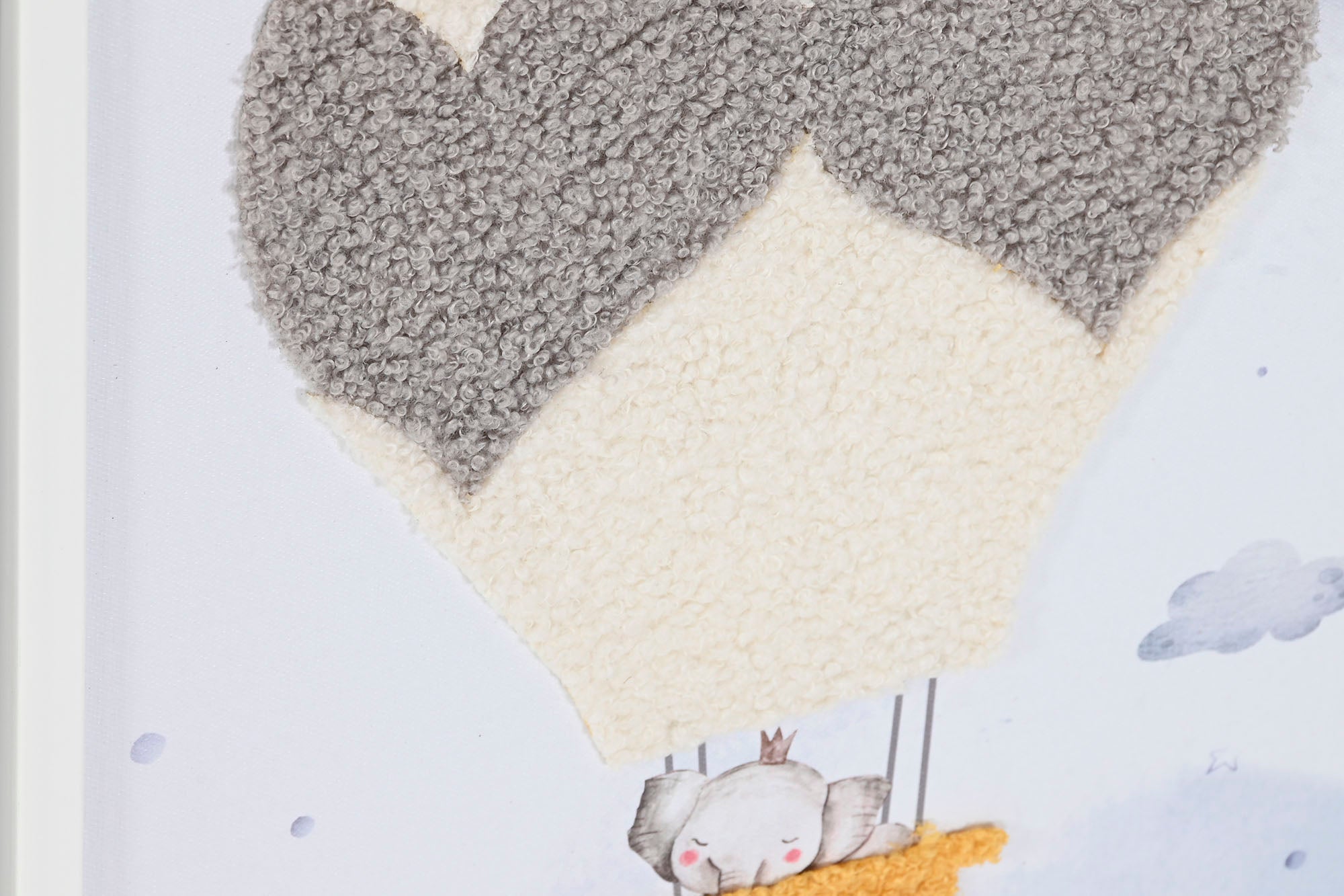 Pintura em tela de poliéster 30X1,8X40 3D Globo 4 sortidos.