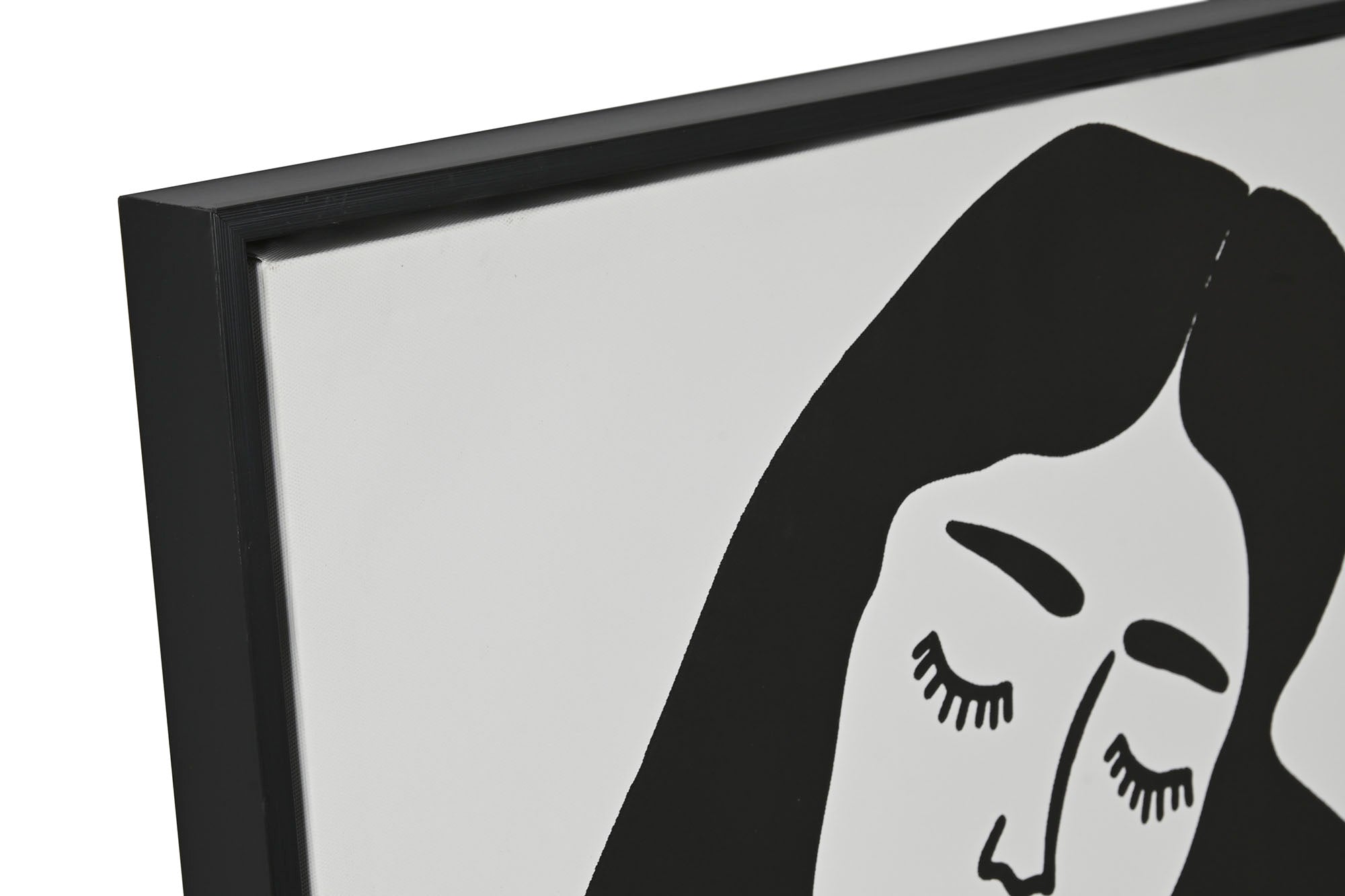 Pintura em espuma em tela 83X4X123 3D Mulher 2 sortidas.