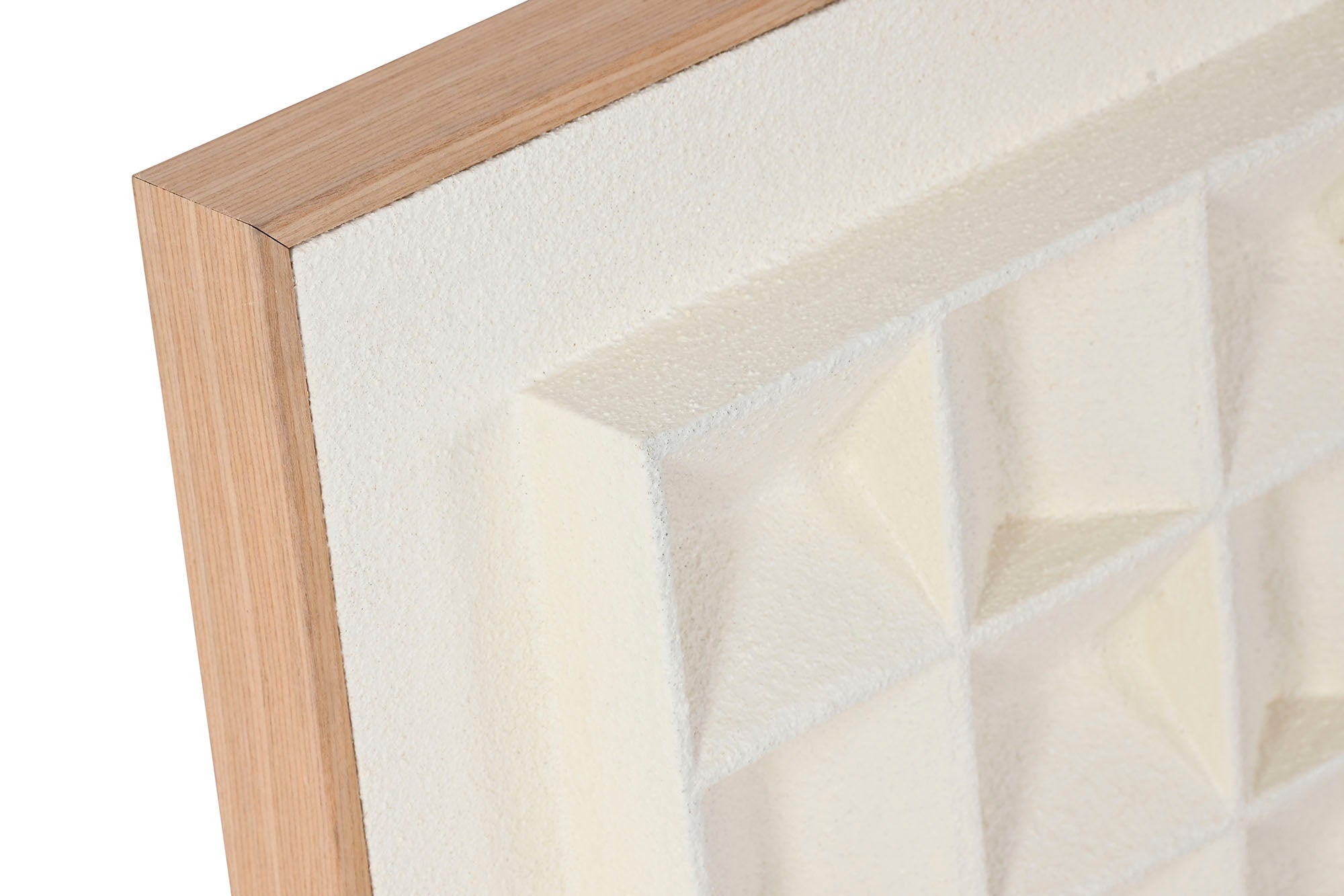 Plaster MDF Frame 60X7X60 Geometric 3D 2 Assorted