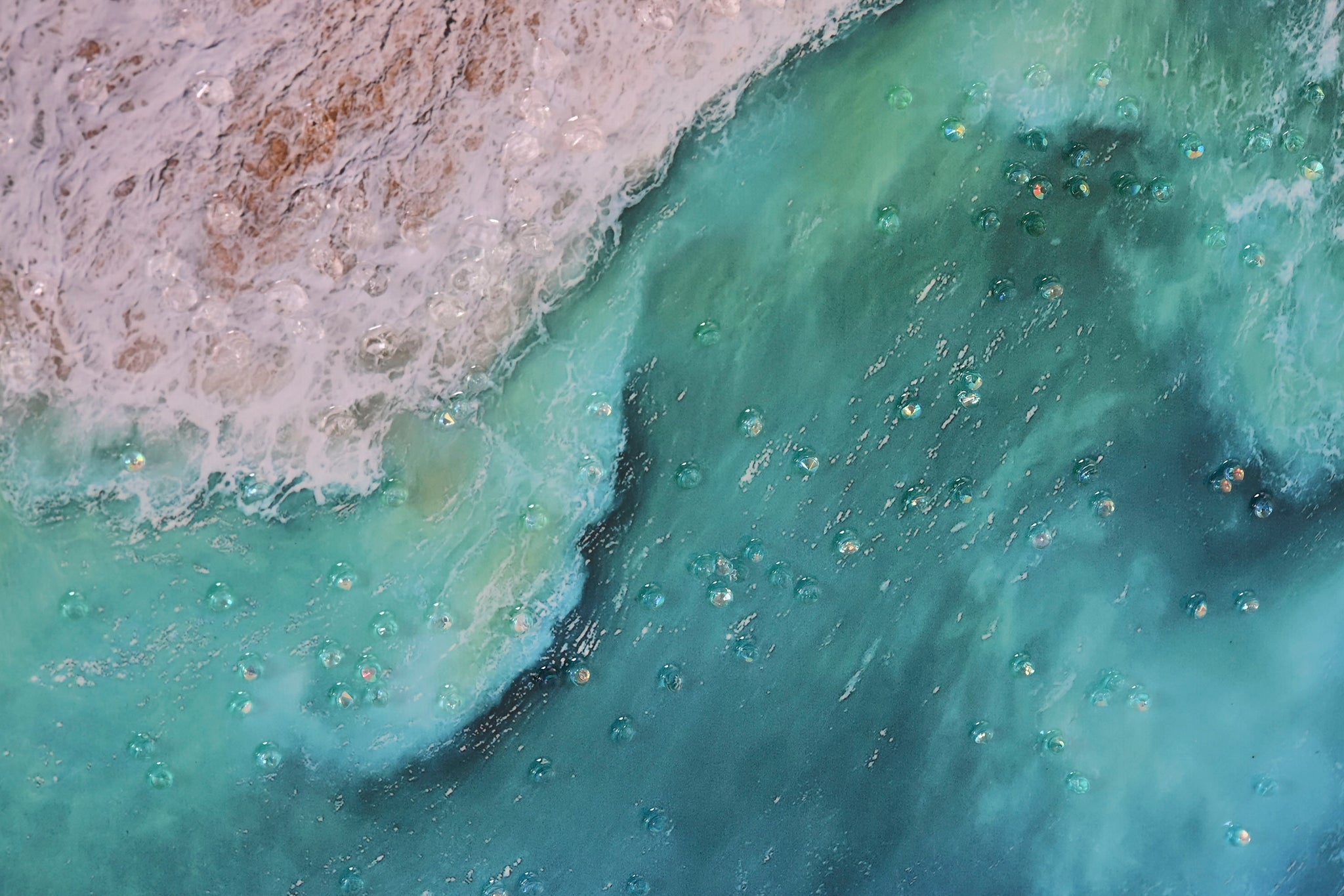 Pintura em tela Ps 72,5X3X52,5 Praia 2 Surt.