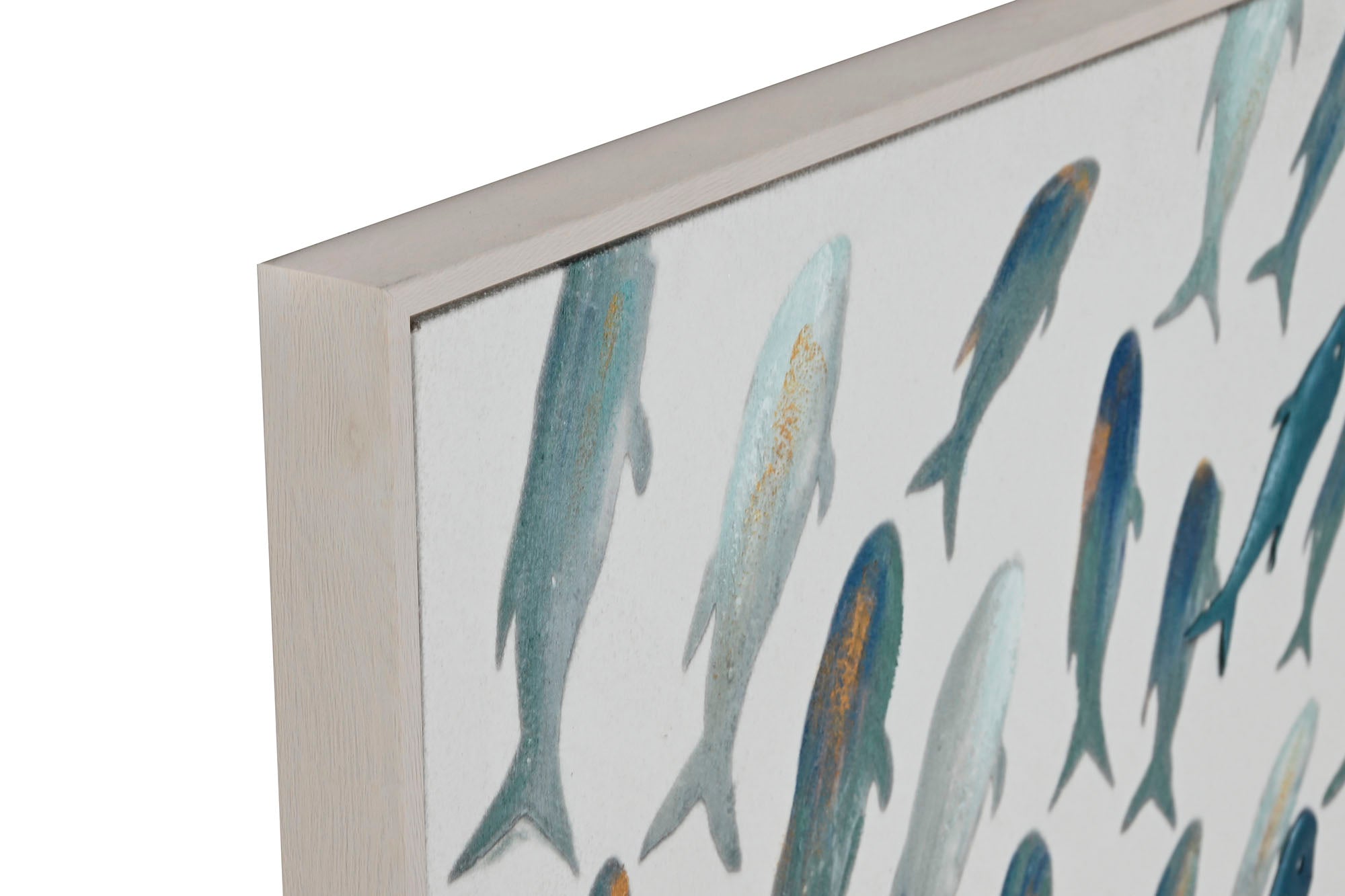 Cuadro Lienzo Ps 82,5X4X102,5 Peces 2 Surt.