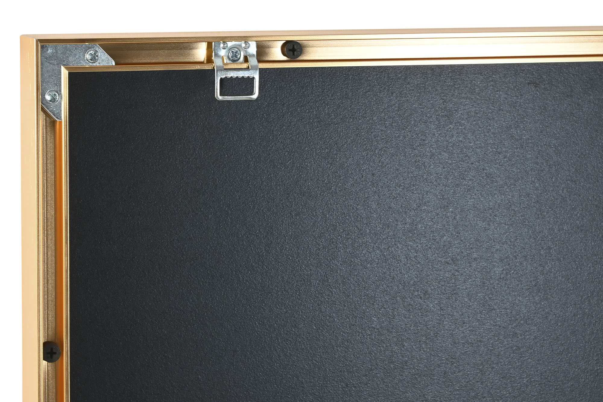 Moldura de alumínio MDF 80x3,5x120 dourado 2 sortidas