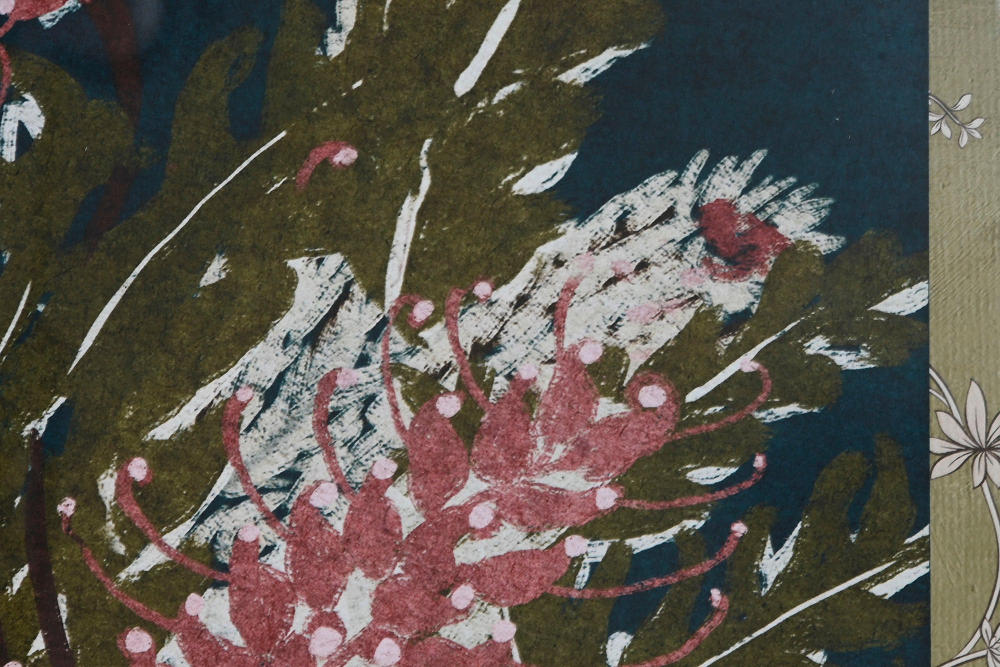 Cuadro Cristal Abeto 50X2,5X70 Florero 2 Surt.