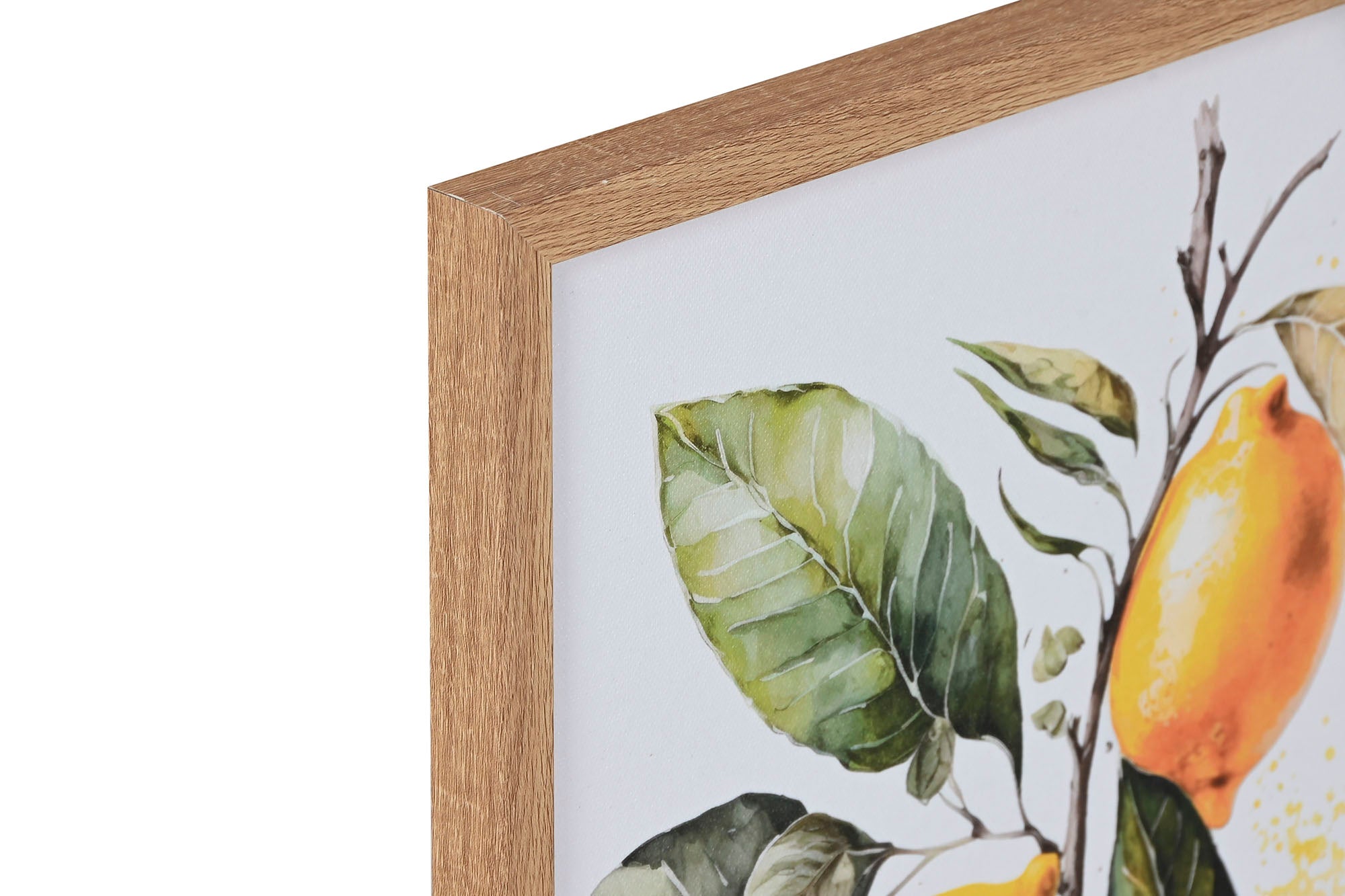 Cuadro Lienzo Ps 30X1,8X40 Limones 2 Surt.