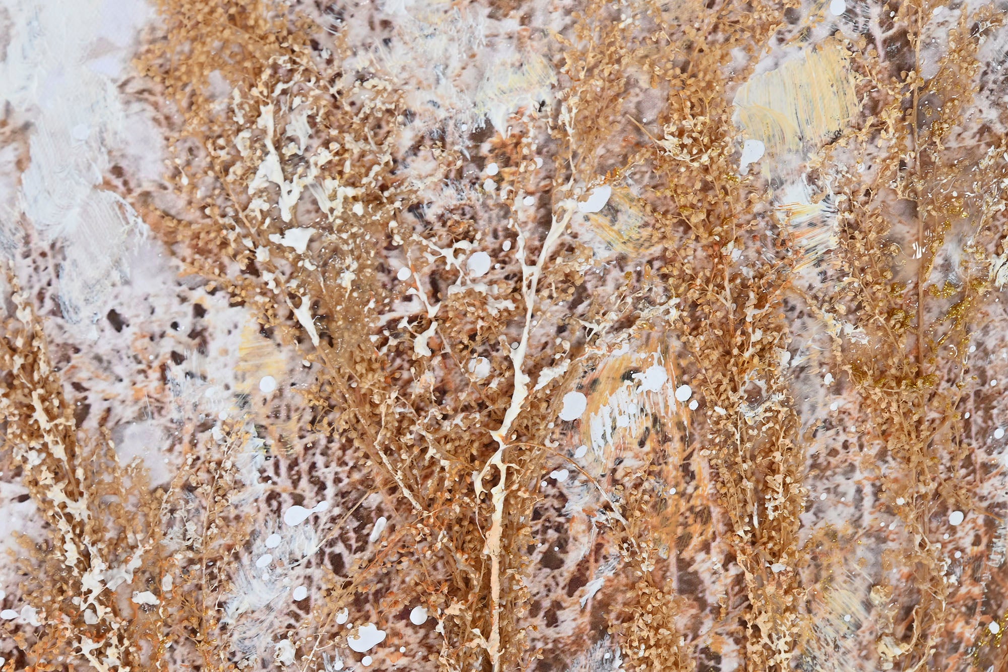 Canvas Painting Mdf 80X3X80 Playa Plumeros 2 Surt.