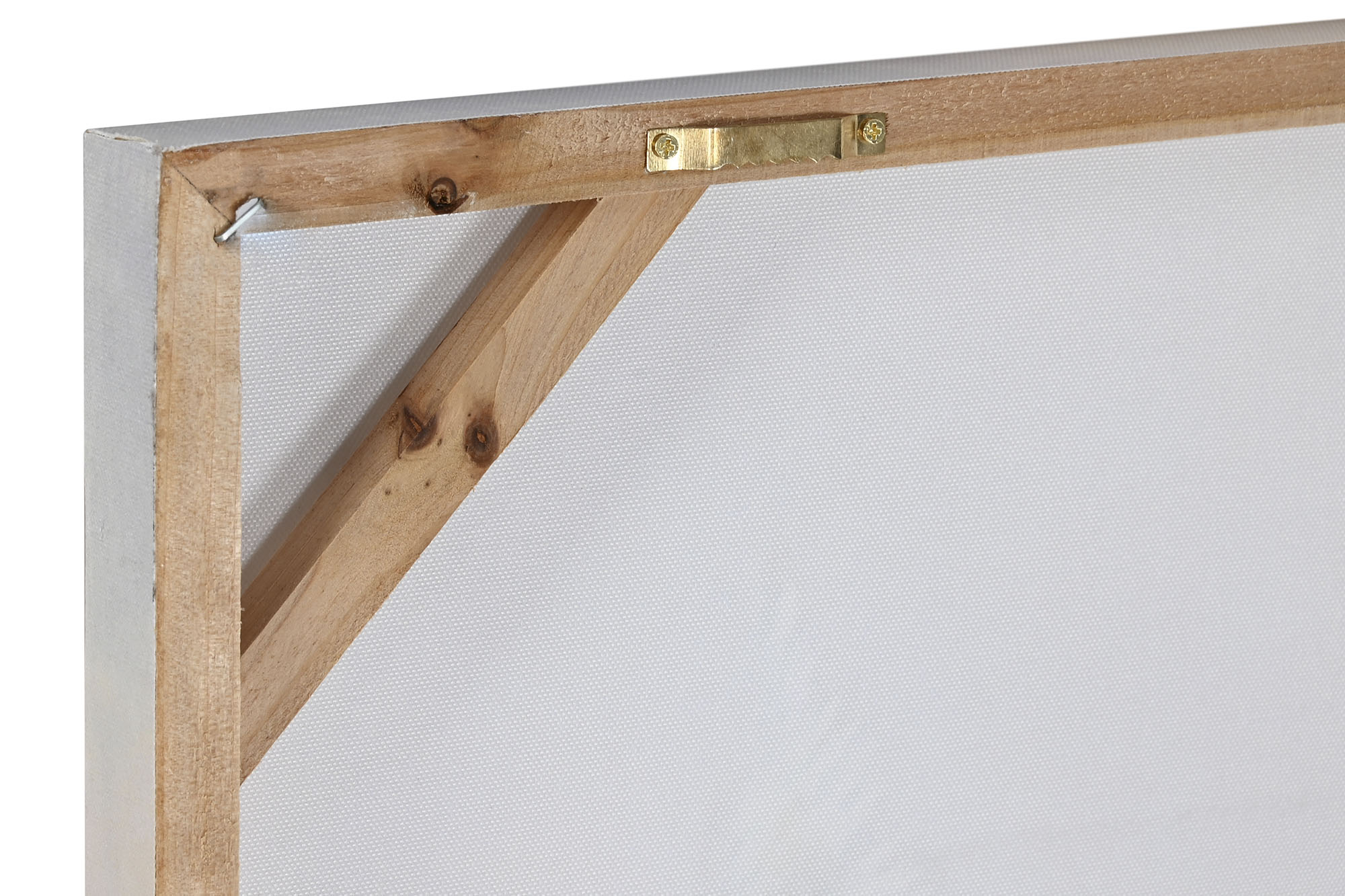 Pintura em Tela Mdf 80X3X80 Playa Plumeros 2 Surt.