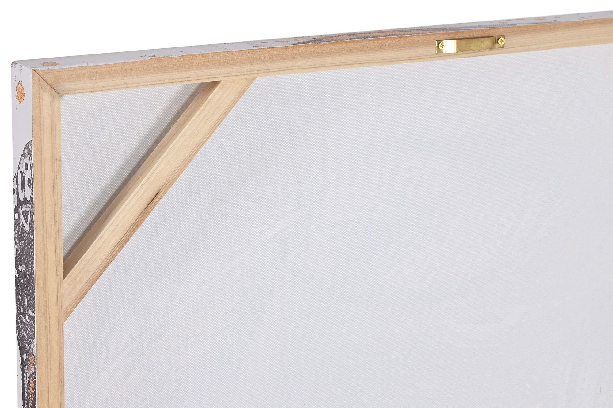 Pintura em tela MDF 60X3X90 Africano 2 Surt.