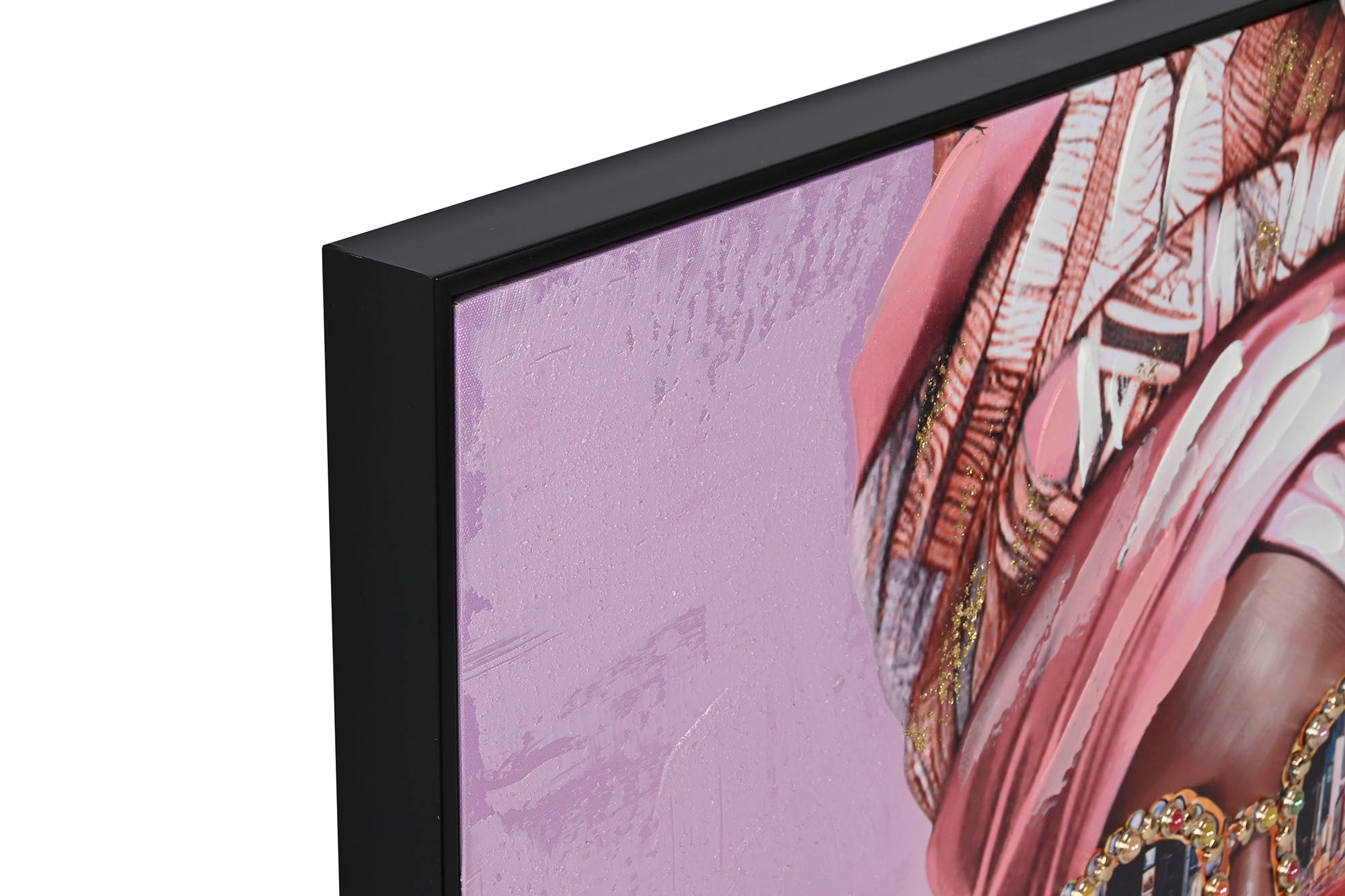 Pintura em tela Ps 102X4,5X102 Africano 2 Surt.