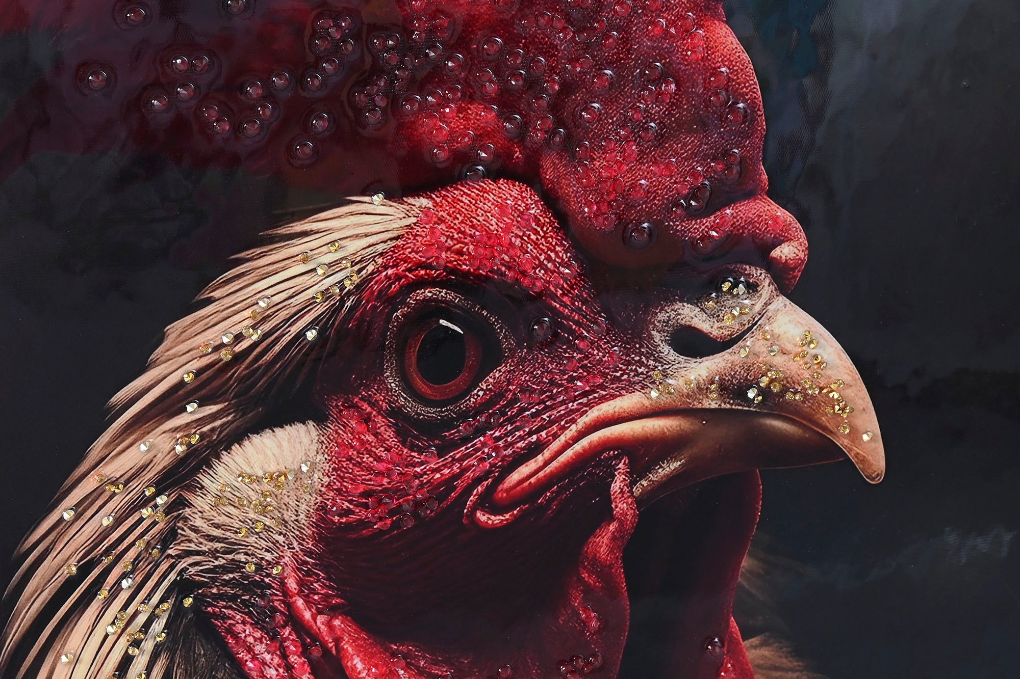 Cuadro Lienzo Ps 64X4,5X84 Animal Chaqueta 4 Surt.