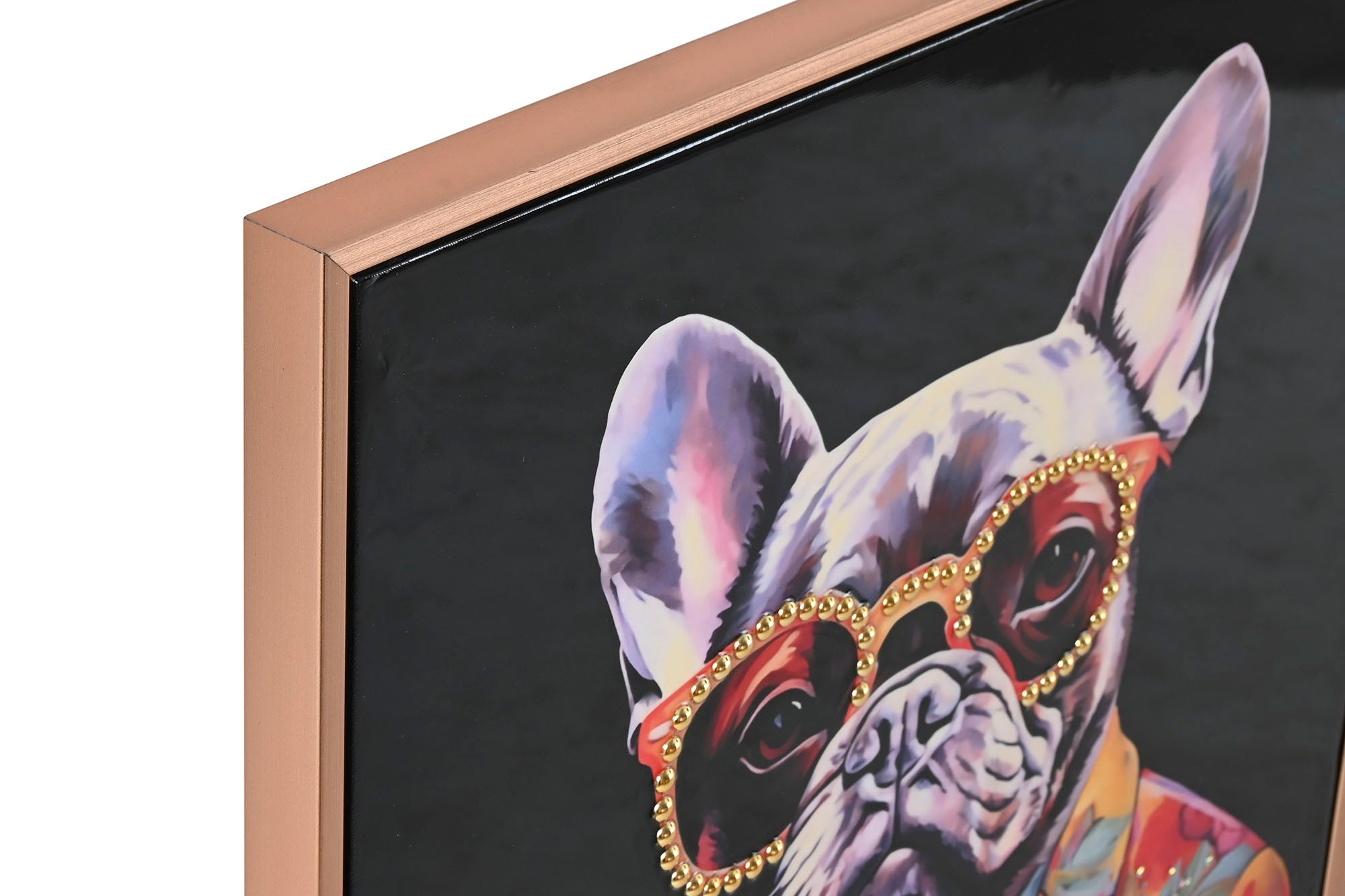 Cuadro Lienzo Ps 52,5X3X73 Animal Chaque 4 Surt.