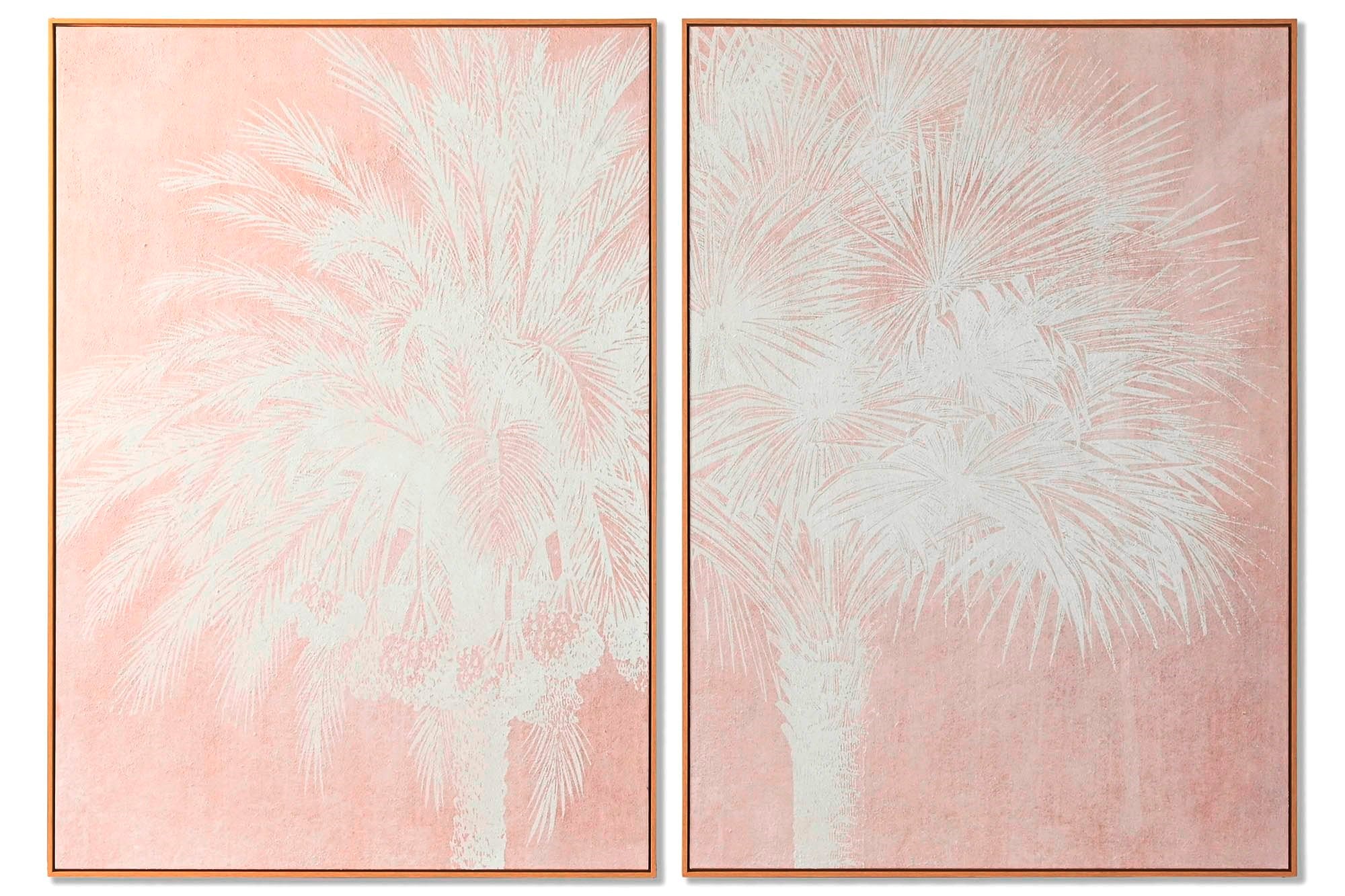 Cuadro Ps Lienzo 100X4X140 Palmera 3D 2 Surt.