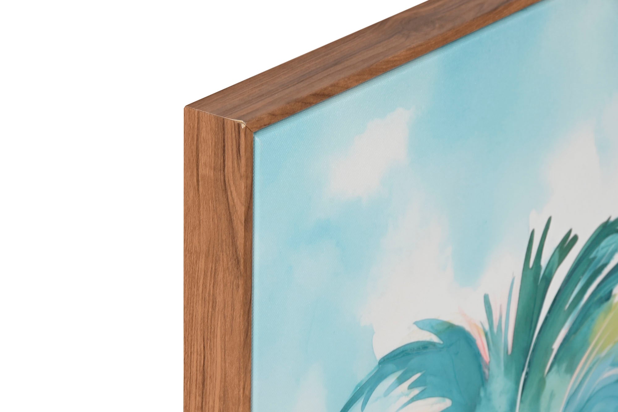 Cuadro Lienzo Ps 80X3,5X80 Palmeras 2 Surt.