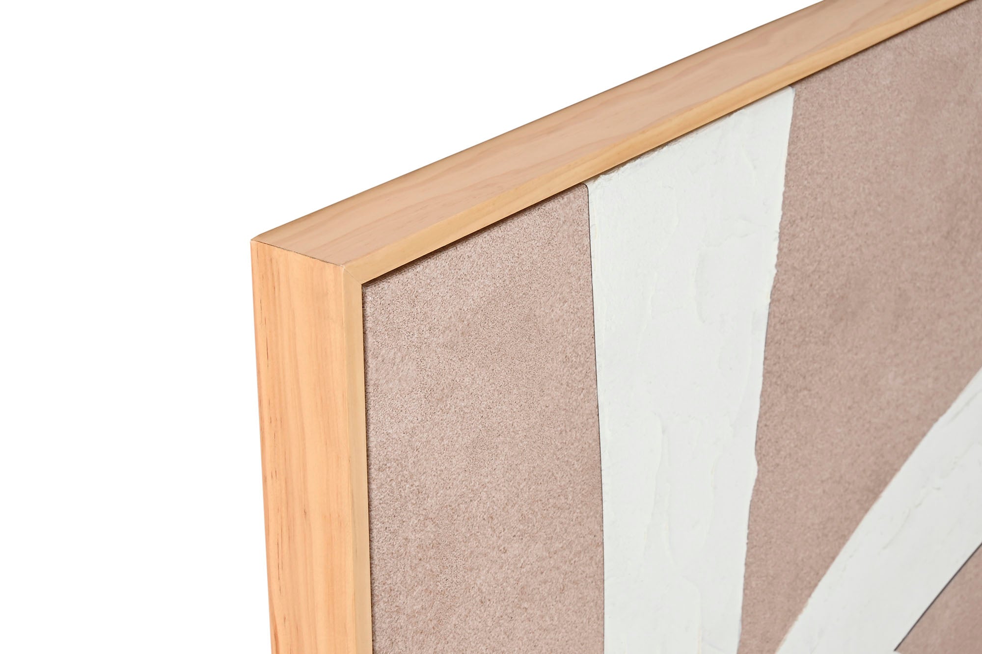 Wooden Frame 102.6X4.3X102.6 Abstract 2 Assorted.
