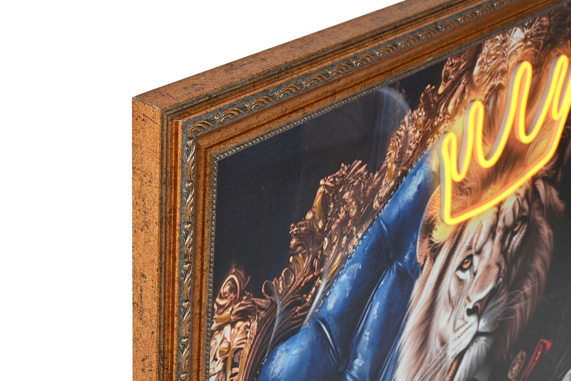 Cuadro Led Lienzo 100X4X100 Gentleman 2 Surt.