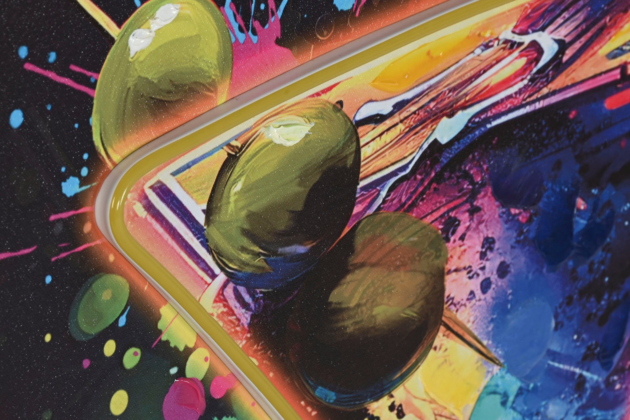 Cuadro Led Lienzo 63X3,7X93 Cocktail 2 Surt.