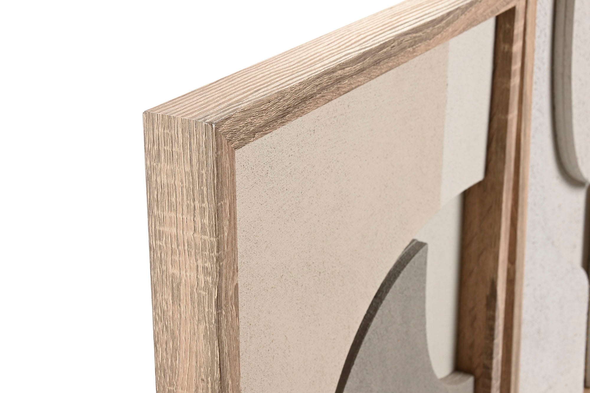 Cuadro Led Mdf 40X3,8X50 Moderno 3D 2 Surt.