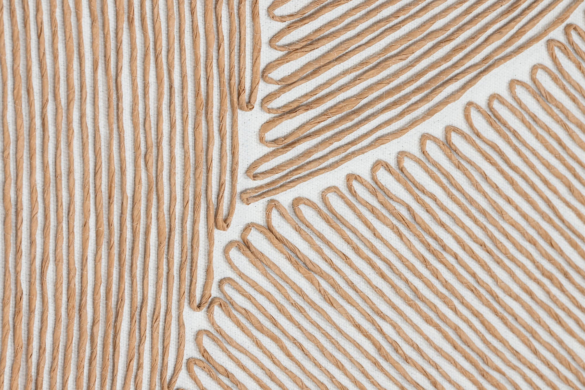 Cuadro Lienzo Cuerda 100X3,8X100 Moderno 2 Surt.
