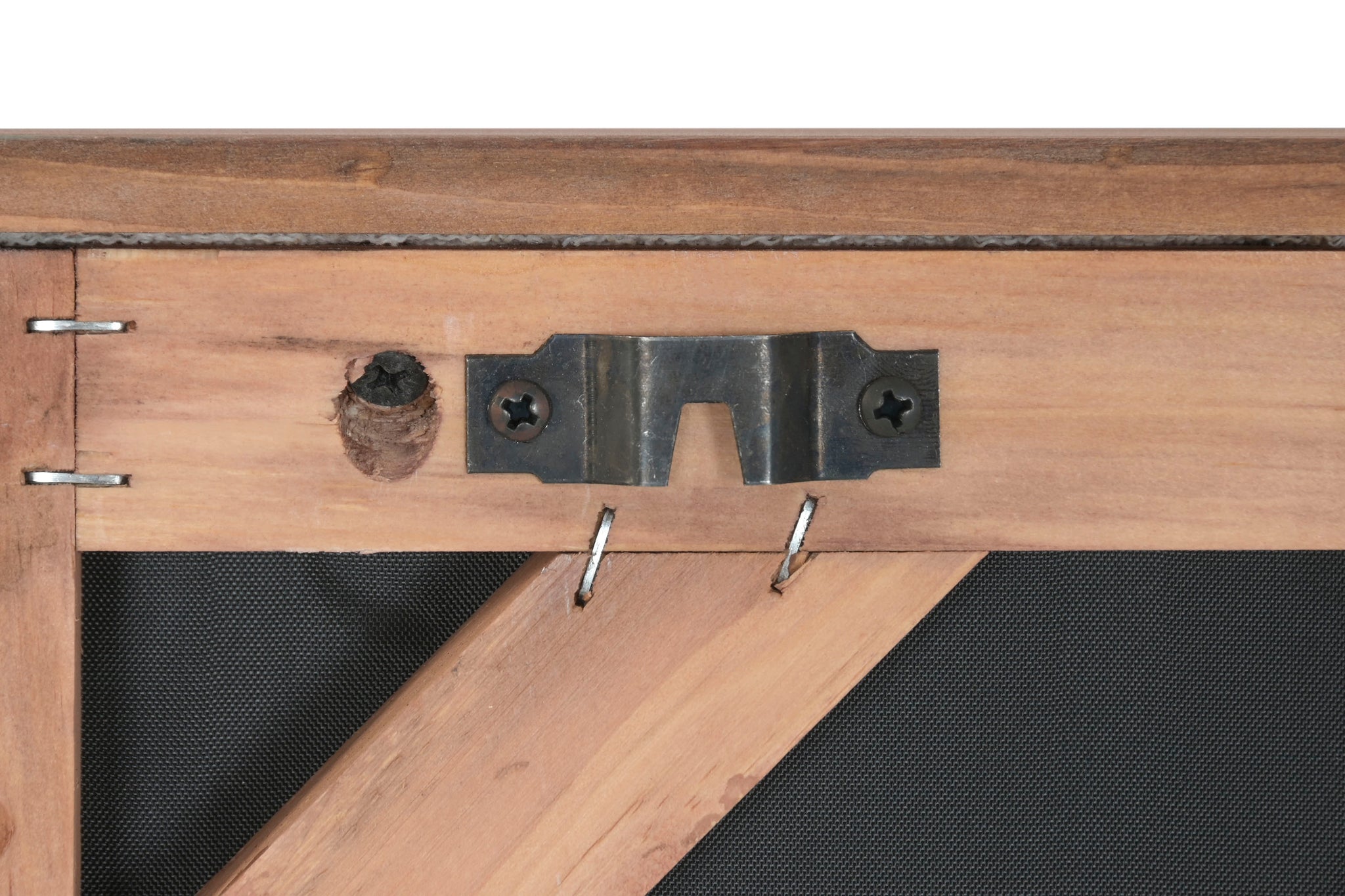 Cuadro Madera Reciclada Pino 42X4X62 3D Blanco