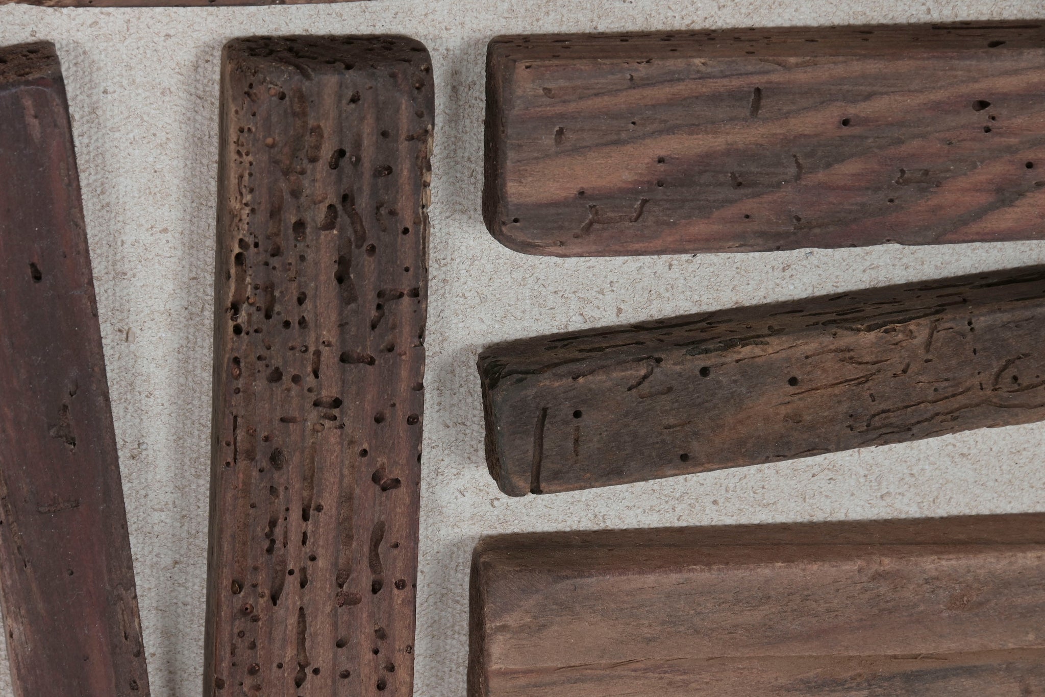 Cuadro Madera Reciclada Pino 62X4X62 3D 2 Surt.