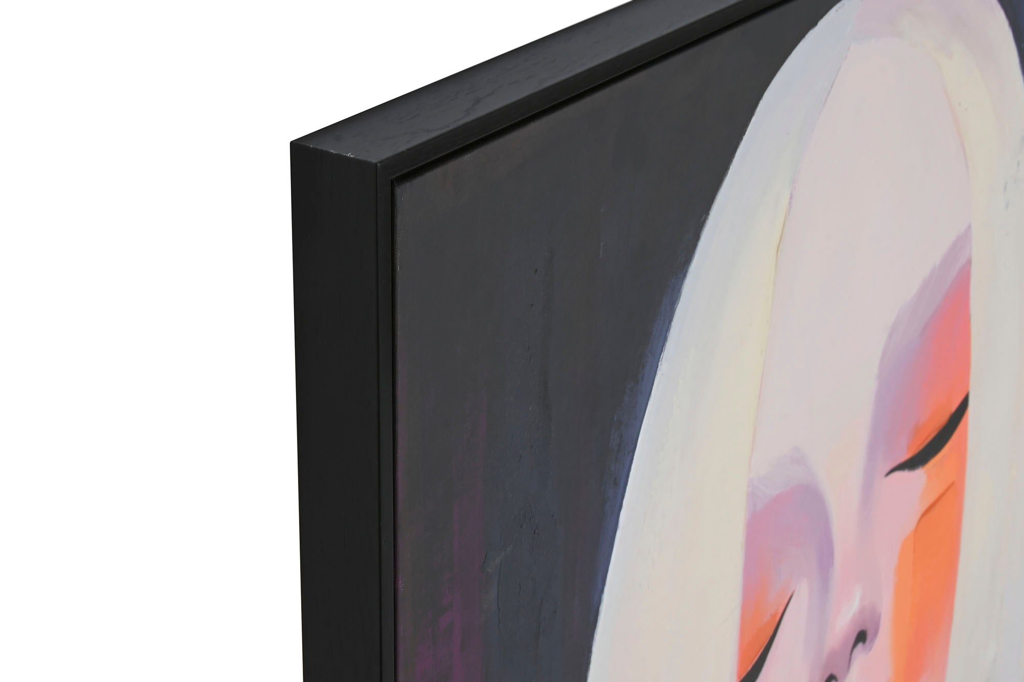 Cuadro Lienzo Ps 90X4X120 Chica Enmarcado 2 Surt.