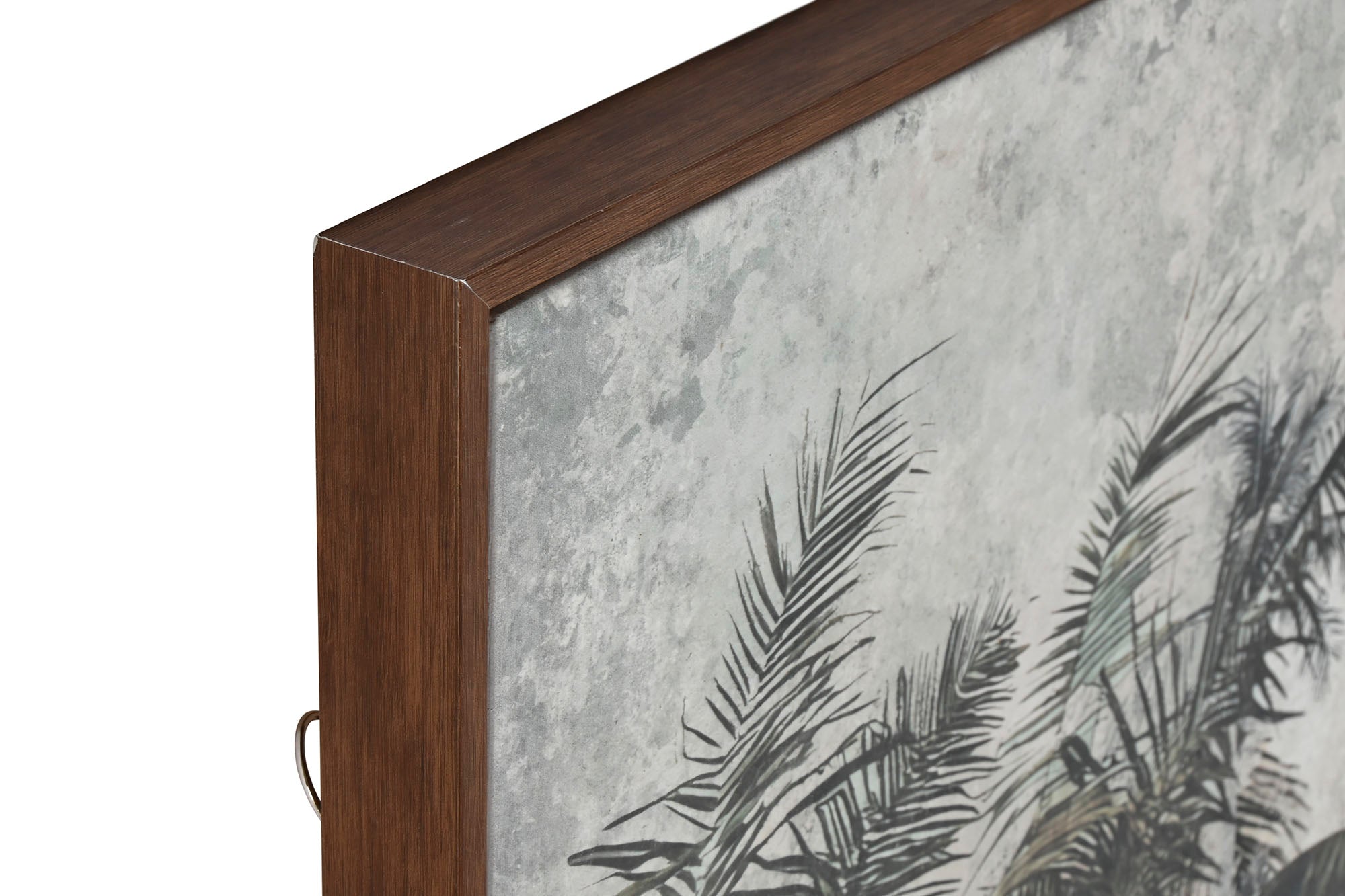 Cuadro Lienzo Ps 140X4X100 Lago Palmeras