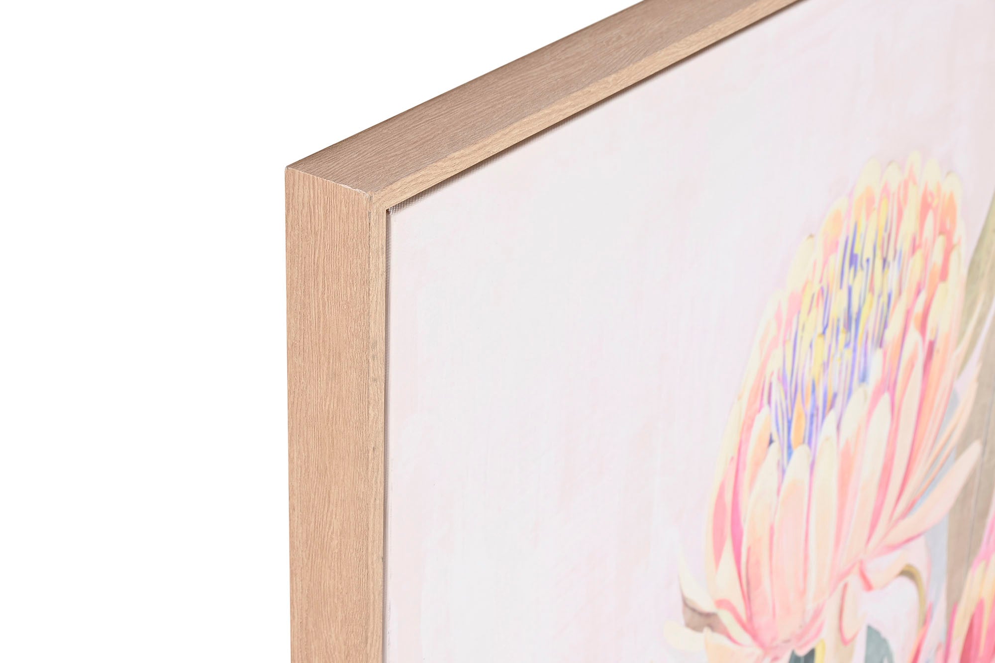 Cuadro Lienzo Ps 75X4X100 Flores 2 Surt.